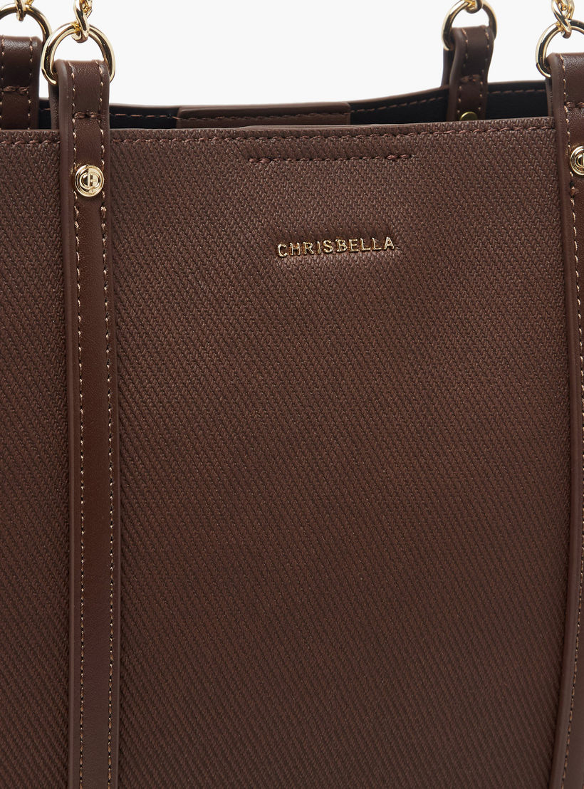 شنطة توتي بارزة الملمس مع محفظة من كريسبيلا-women-bagsandwallets-handbags-image-8