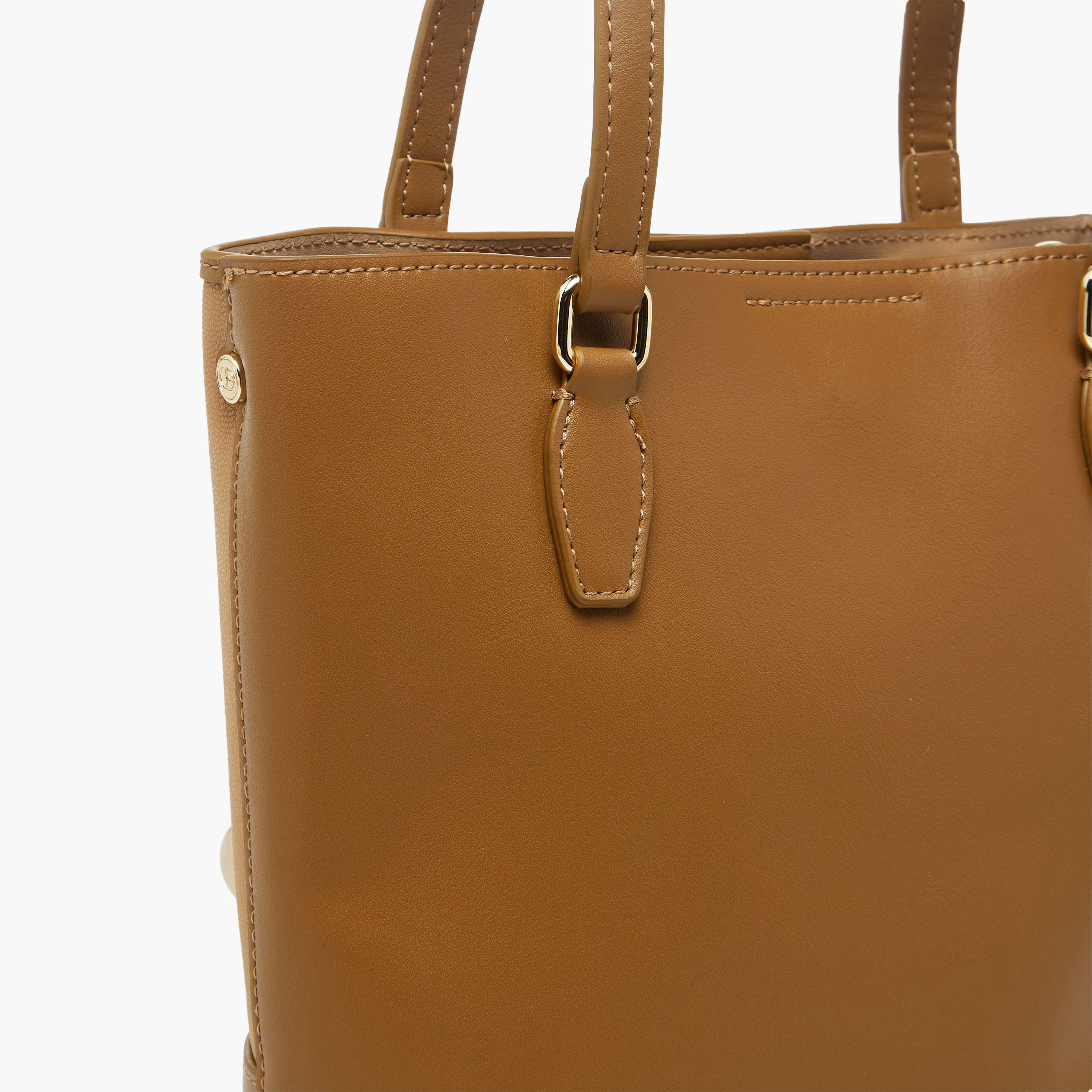Chrisbella Textured Tote Bag with Pouch-women-bagsandwallets-handbags-image-7