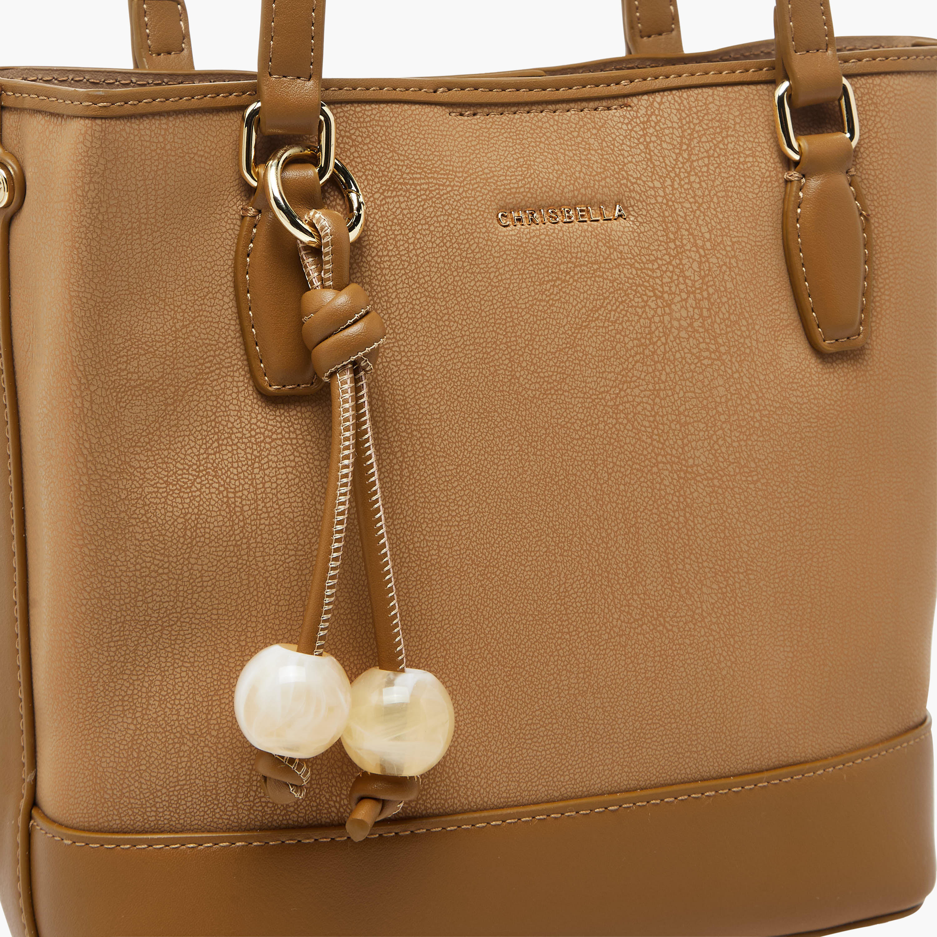 شنطة توت بارزة الملمس مع محفظة من كريسبيلا-women-bagsandwallets-handbags-image-8