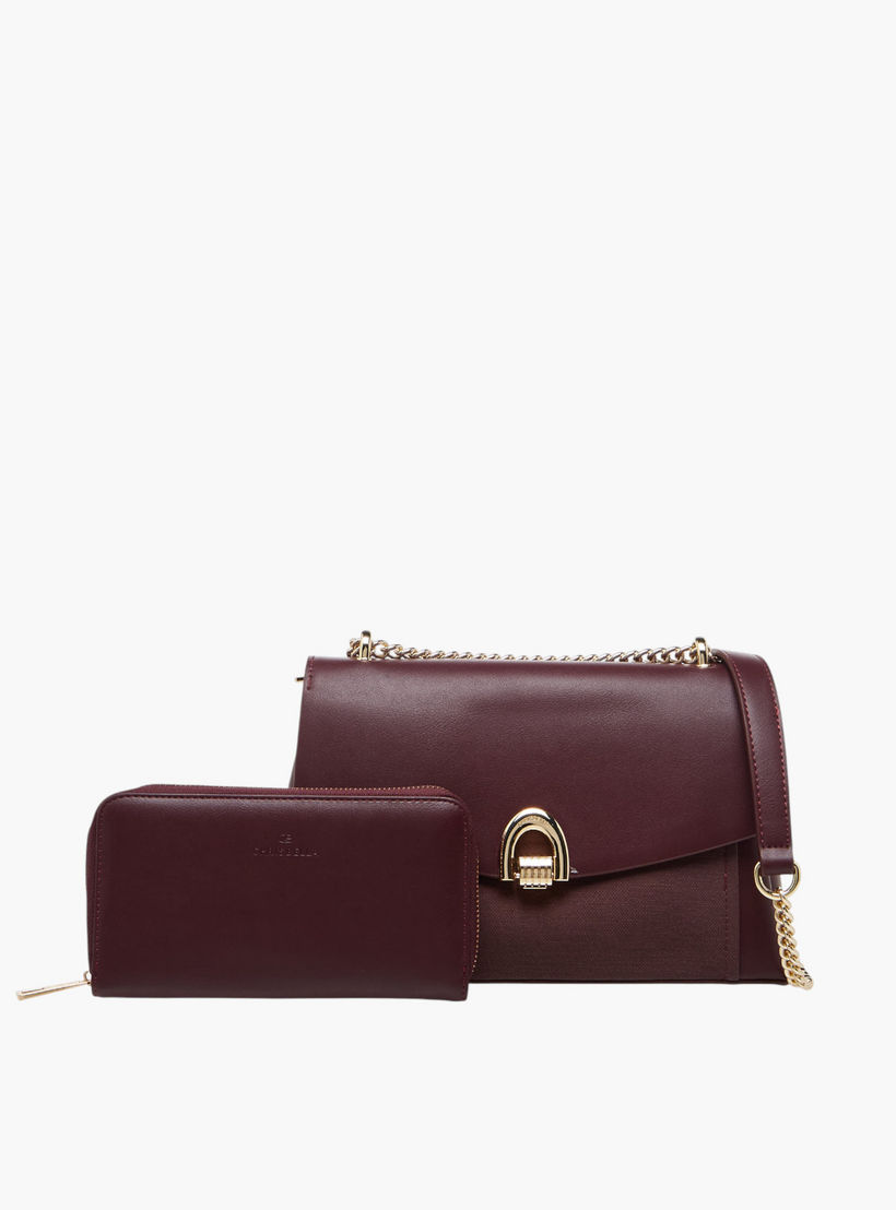 Chrisbella Textured Crossbody Bag with Wallet-women-bagsandwallets-handbags-image-1