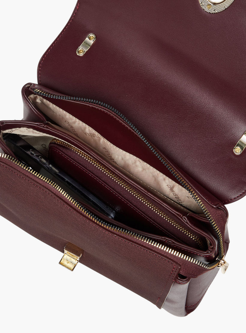Chrisbella Textured Crossbody Bag with Wallet-women-bagsandwallets-handbags-image-10