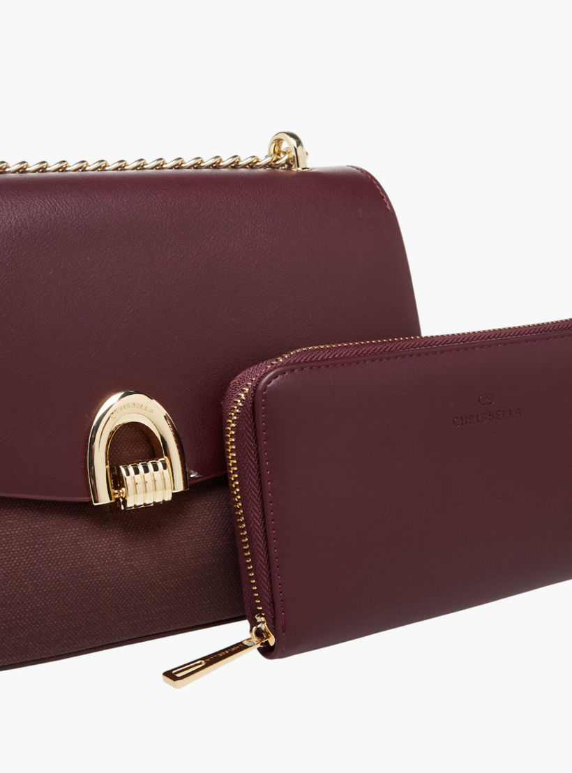 Chrisbella Textured Crossbody Bag with Wallet-women-bagsandwallets-handbags-image-6