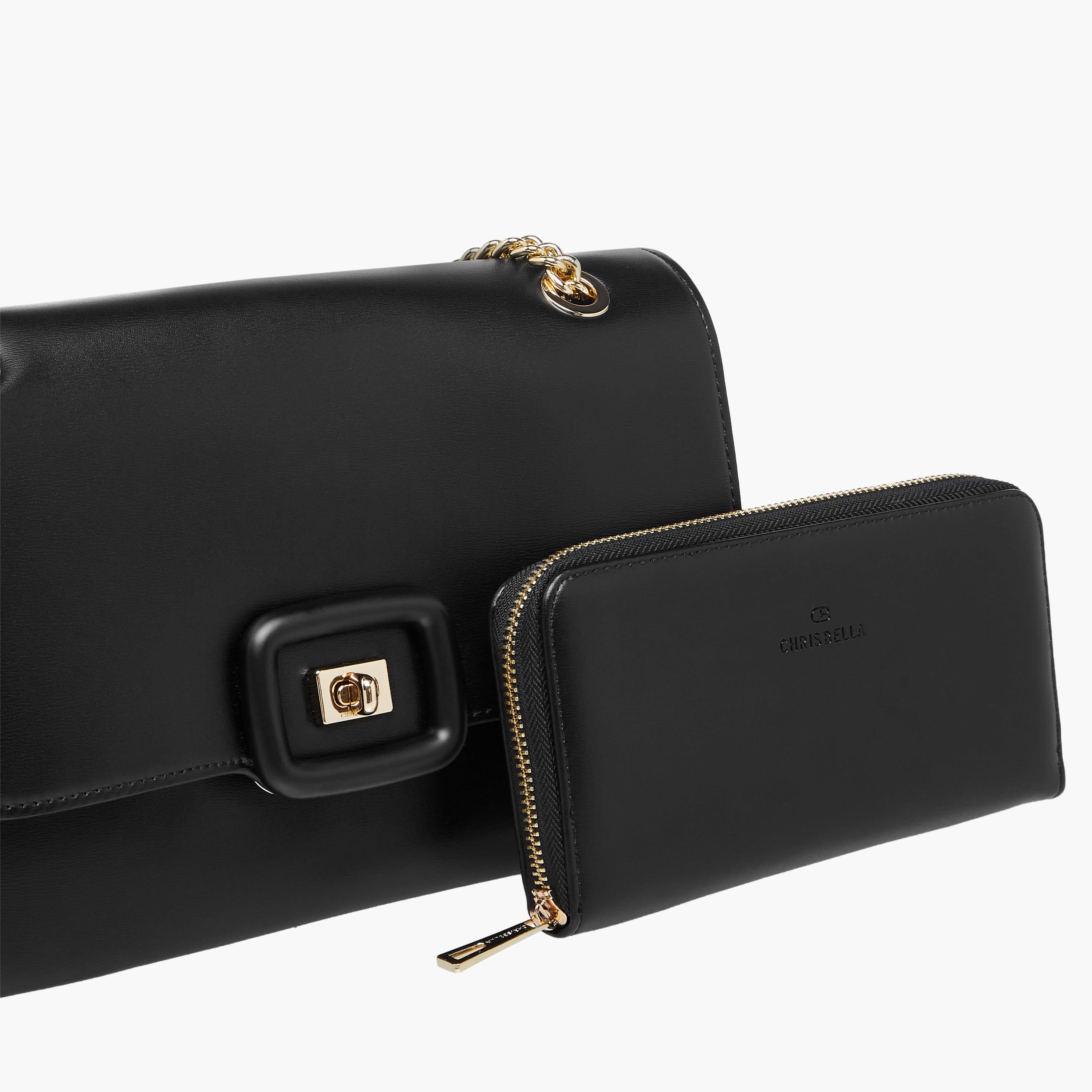 شنطة كروس بودي سادة مع محفظة من كريسبيلا-women-bagsandwallets-handbags-image-6