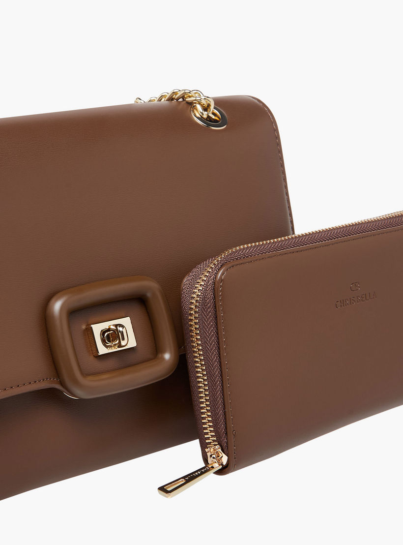 Chrisbella Monotone Crossbody Bag with Chain Strap and Wallet-women-bagsandwallets-handbags-image-6