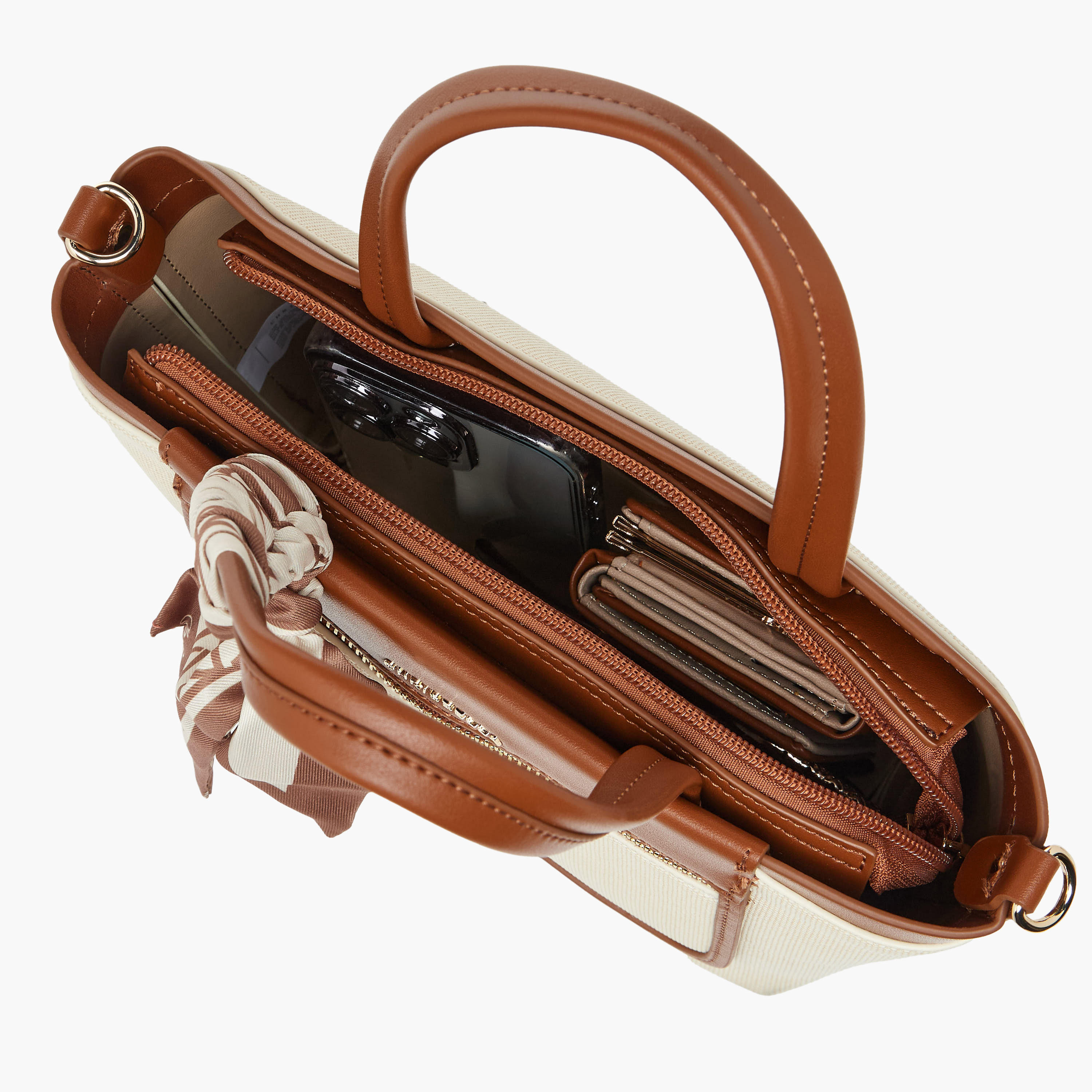 شنطة توت بألواح مع محفظة من كريسبيلا-women-bagsandwallets-handbags-image-11