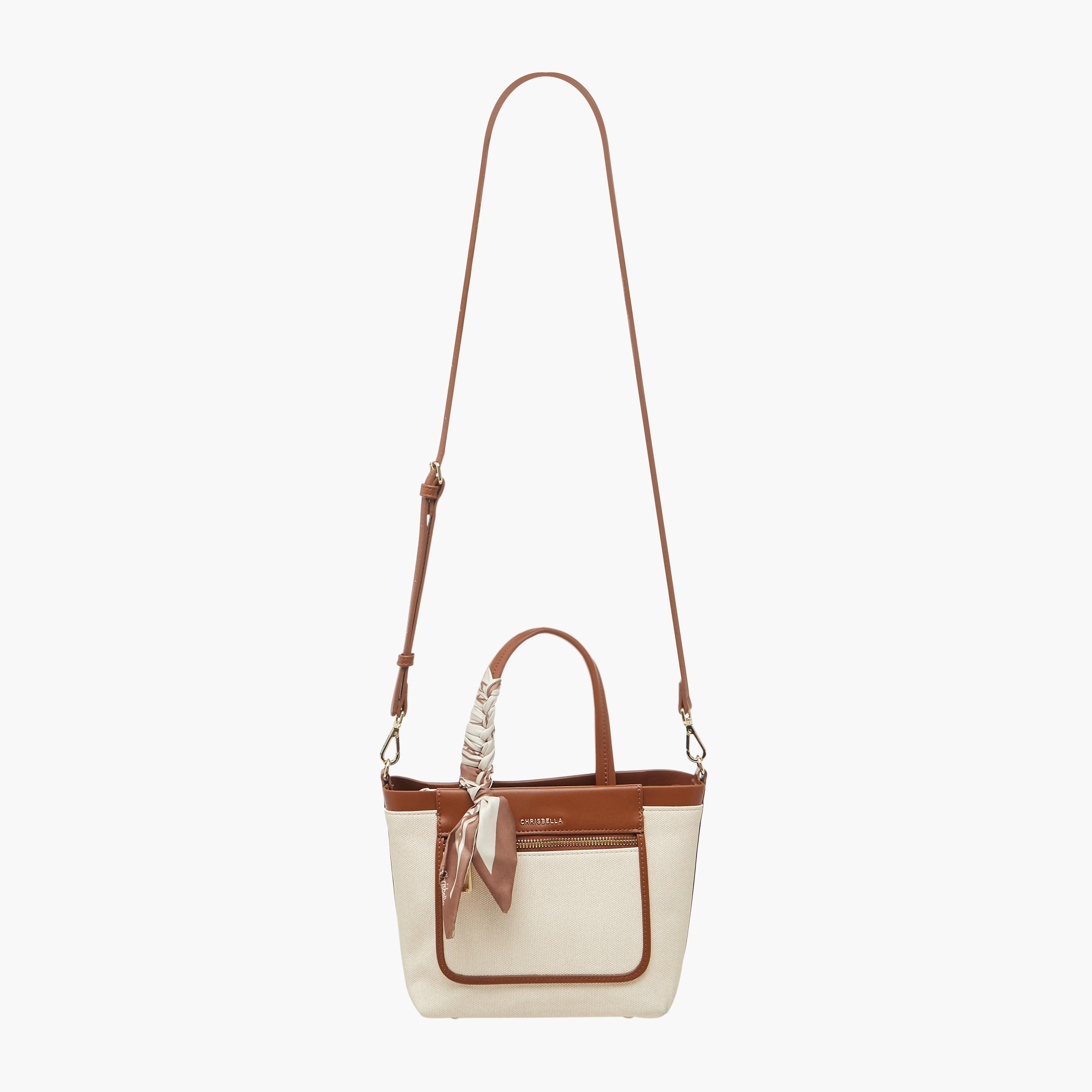 شنطة توت بألواح مع محفظة من كريسبيلا-women-bagsandwallets-handbags-image-3