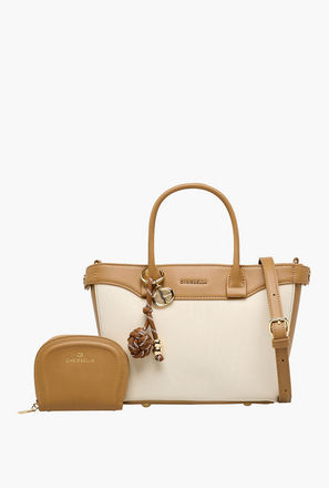 شنطة توت بقوالب ملونة وحزام قابل للفصل مع شنطة صغيرة من كريسبيلا-women-bagsandwallets-handbags-image-1