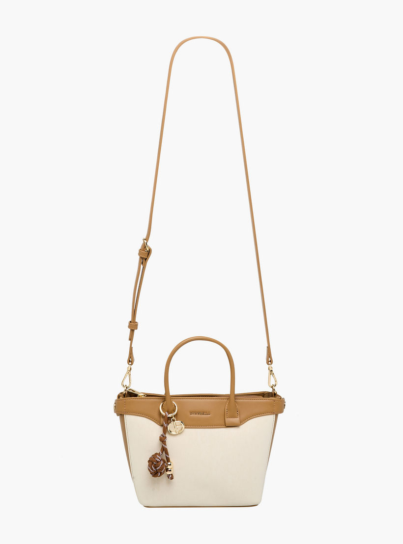 شنطة توت بقوالب ملونة وحزام قابل للفصل مع شنطة صغيرة من كريسبيلا-women-bagsandwallets-handbags-image-3
