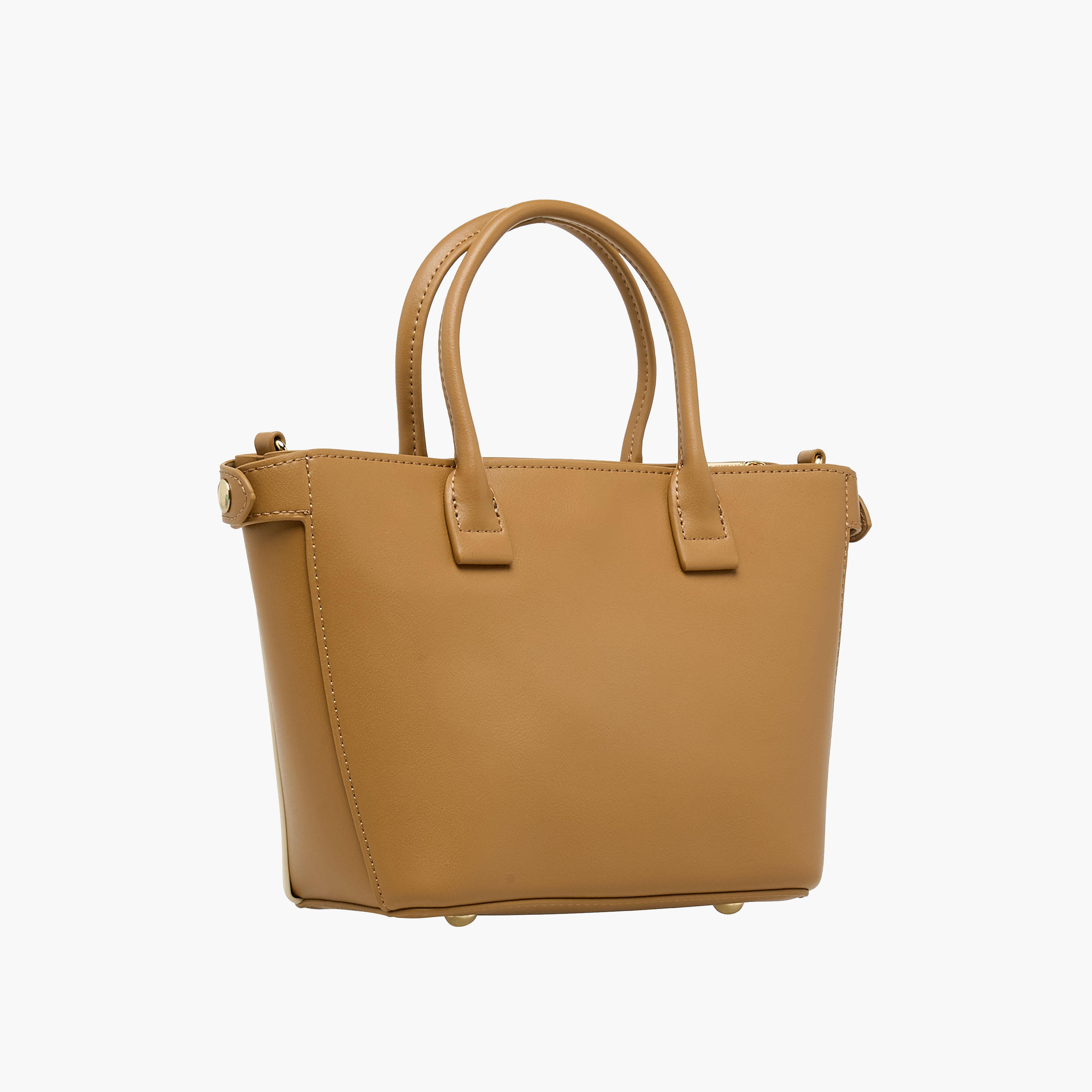 شنطة توت بقوالب ملونة وحزام قابل للفصل مع شنطة صغيرة من كريسبيلا-women-bagsandwallets-handbags-image-4