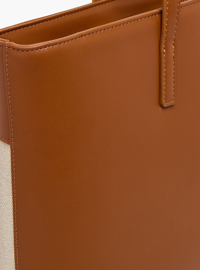 Chrisbella Colourblock Tote Bag with Pouch-women-bagsandwallets-handbags-image-8