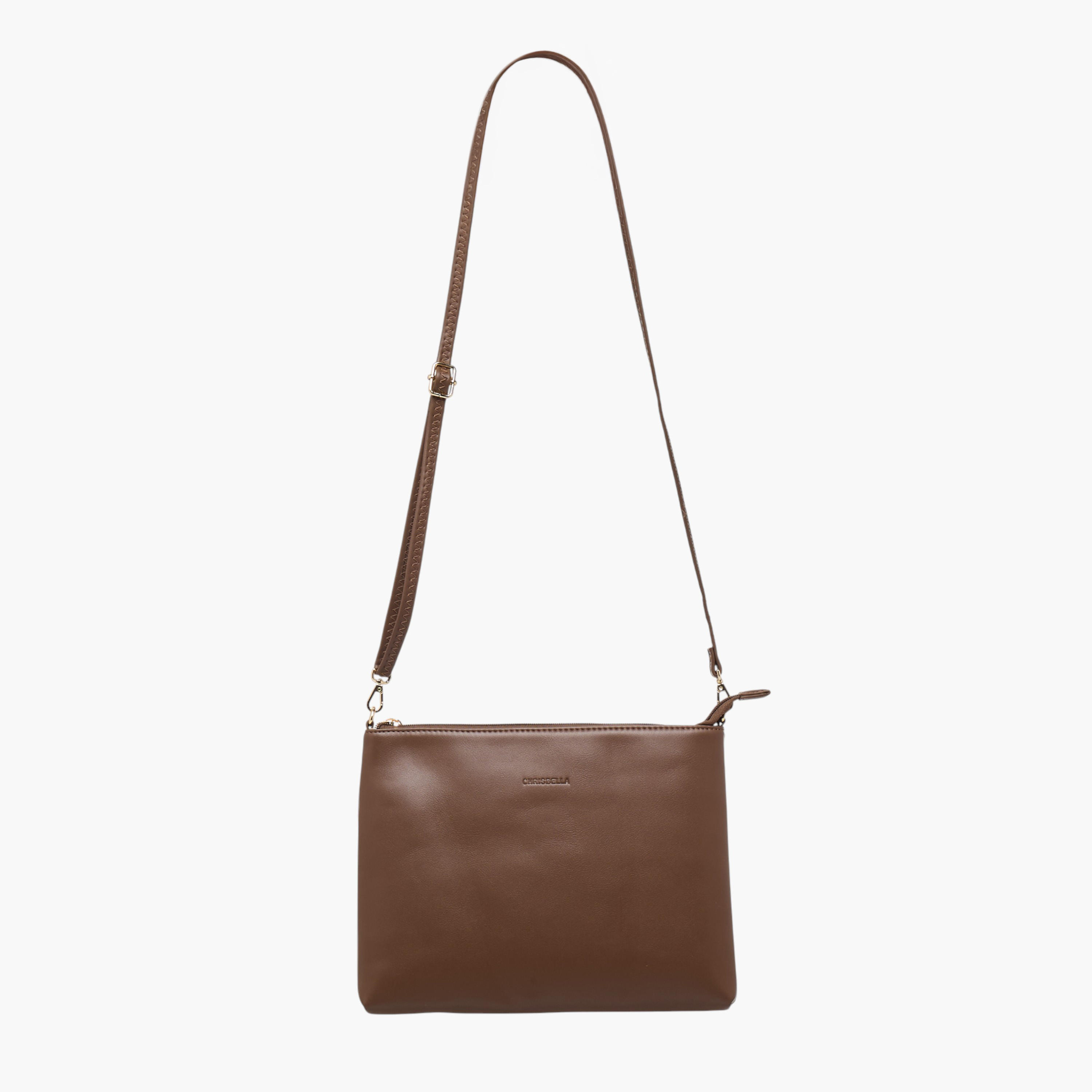 Chrisbella Textured Tote Bag with Pouch-women-bagsandwallets-handbags-image-5