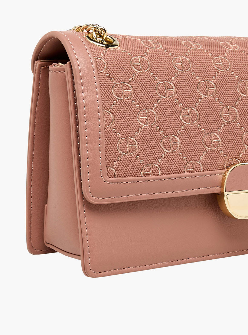 Chrisbella Textured Crossbody Bag with Pouch-women-bagsandwallets-handbags-image-7