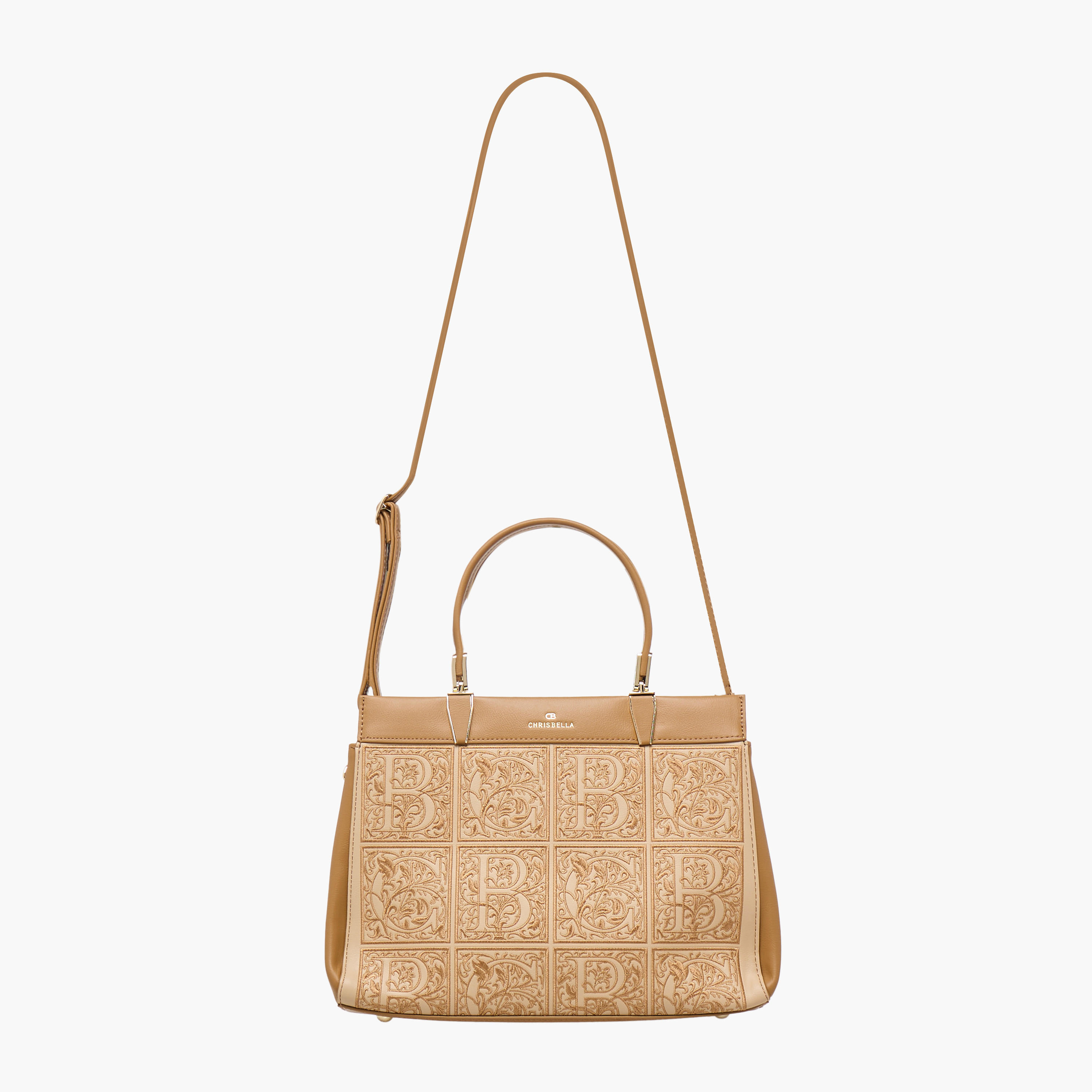 Chrisbella Textured Tote Bag with Wallet-women-bagsandwallets-handbags-image-3