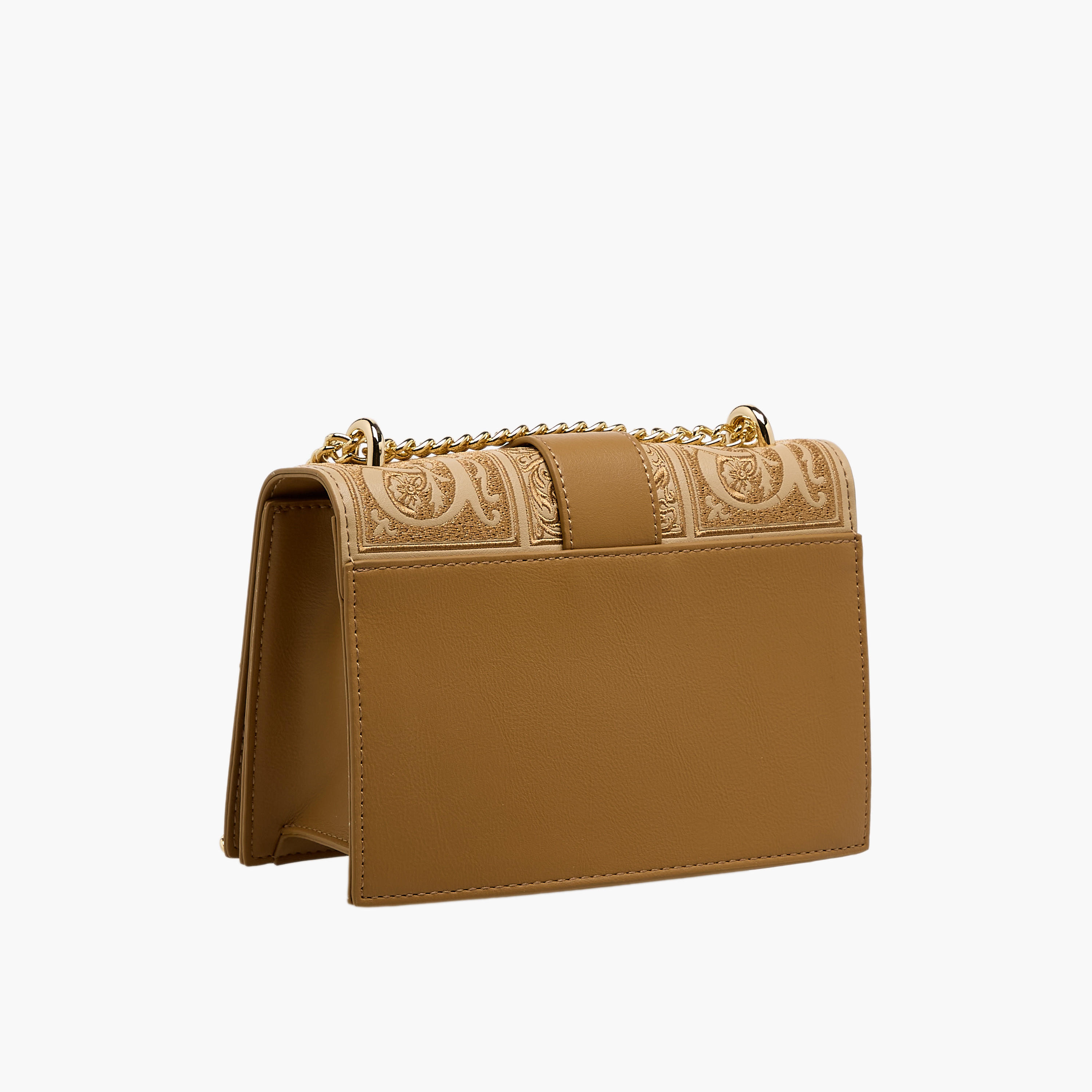 Chrisbella Embroidered Crossbody Bag with Chain Strap-women-bagsandwallets-handbags-image-4