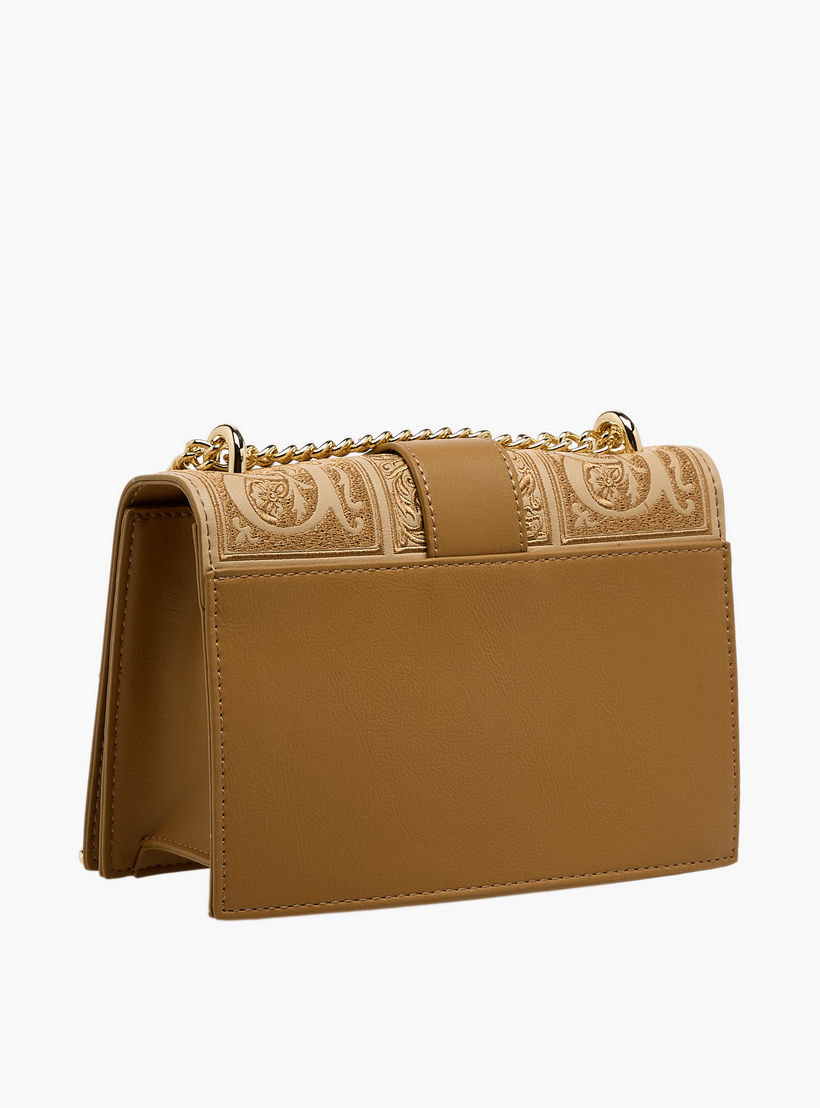 Chrisbella Embroidered Crossbody Bag with Chain Strap-women-bagsandwallets-handbags-image-4