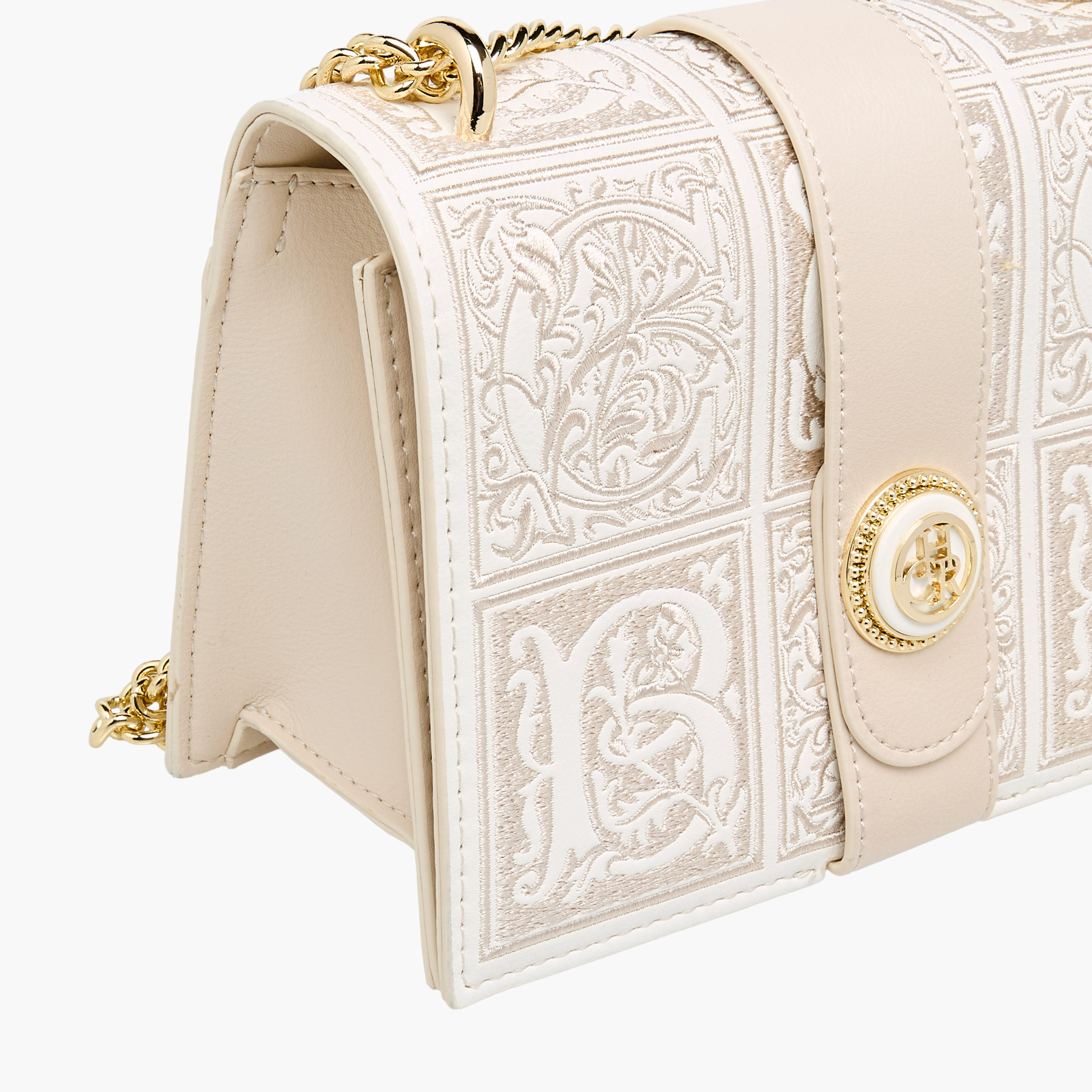 Chrisbella Textured Crossbody Bag with Chain Strap-women-bagsandwallets-handbags-image-5