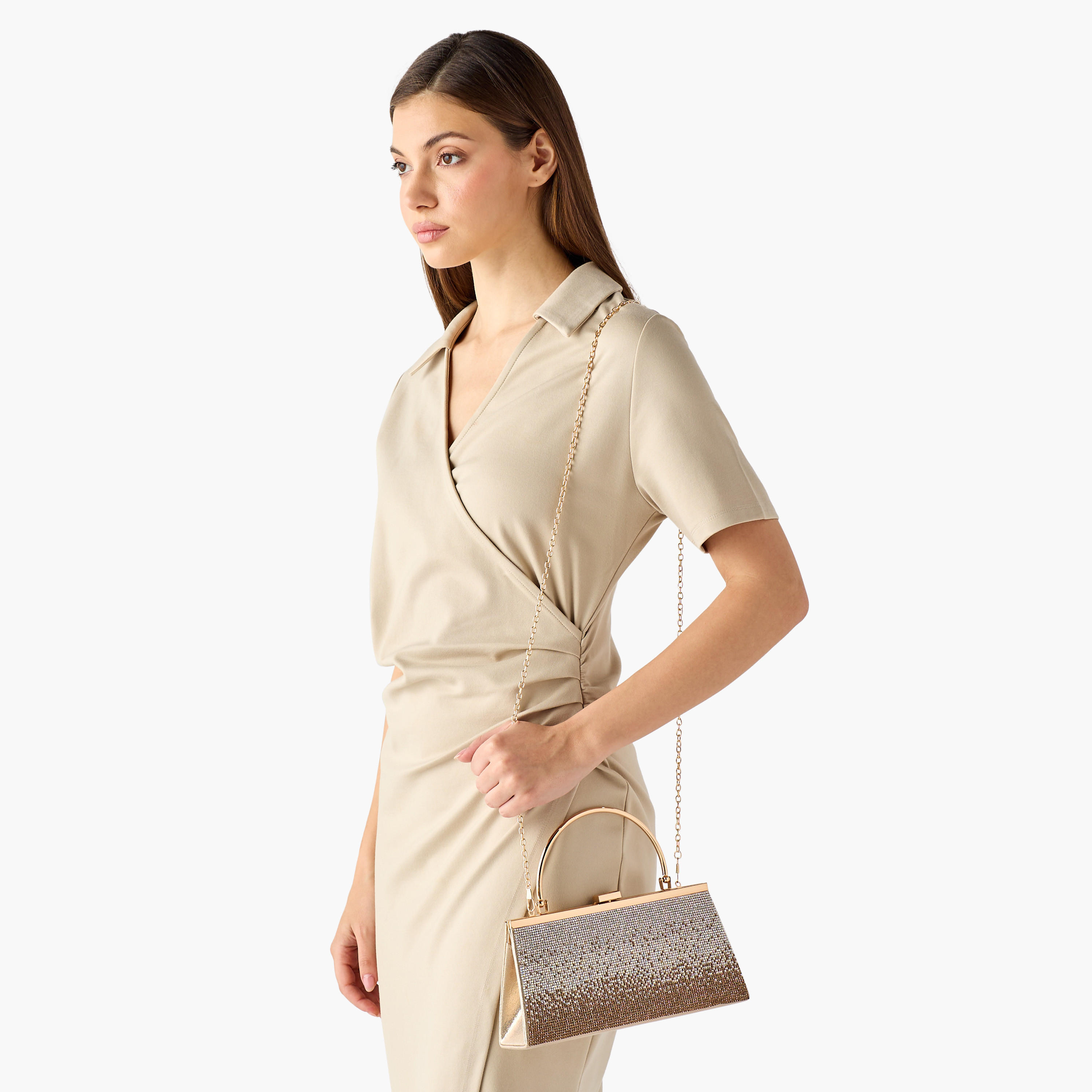 شنطة كلاتش مزينة بحزام سلسلة من ساشا-women-bagsandwallets-handbags-image-9