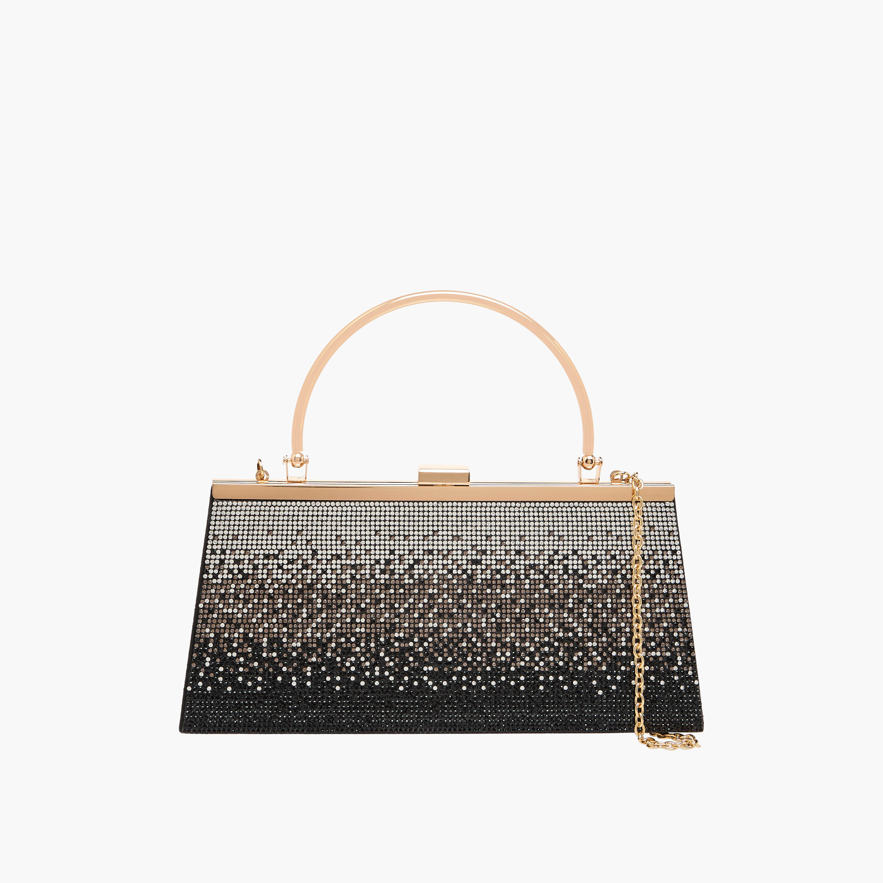 Sasha Embellished Clutch with Chain Strap-women-bagsandwallets-handbags-image-1