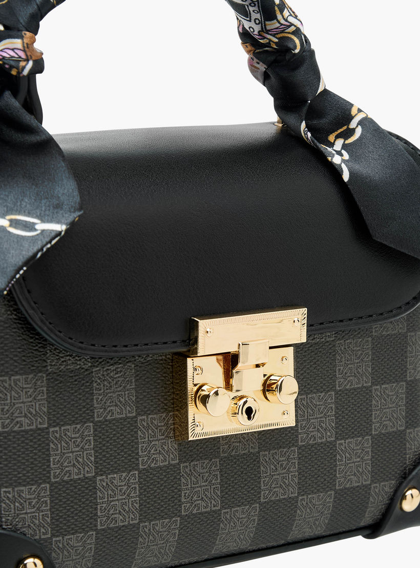 شنطة كروس بودي بارزة الملمس بحزام قابل للفصل من ساشا-women-bagsandwallets-handbags-image-5