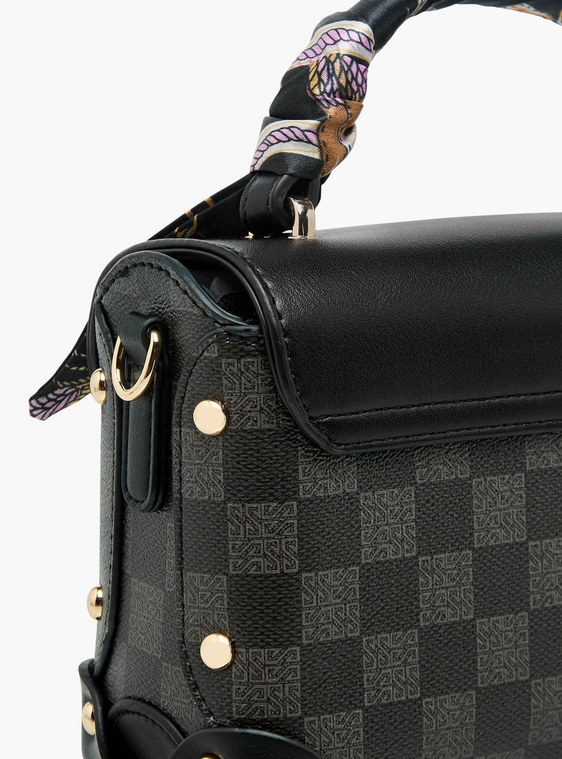 شنطة كروس بودي بارزة الملمس بحزام قابل للفصل من ساشا-women-bagsandwallets-handbags-image-6