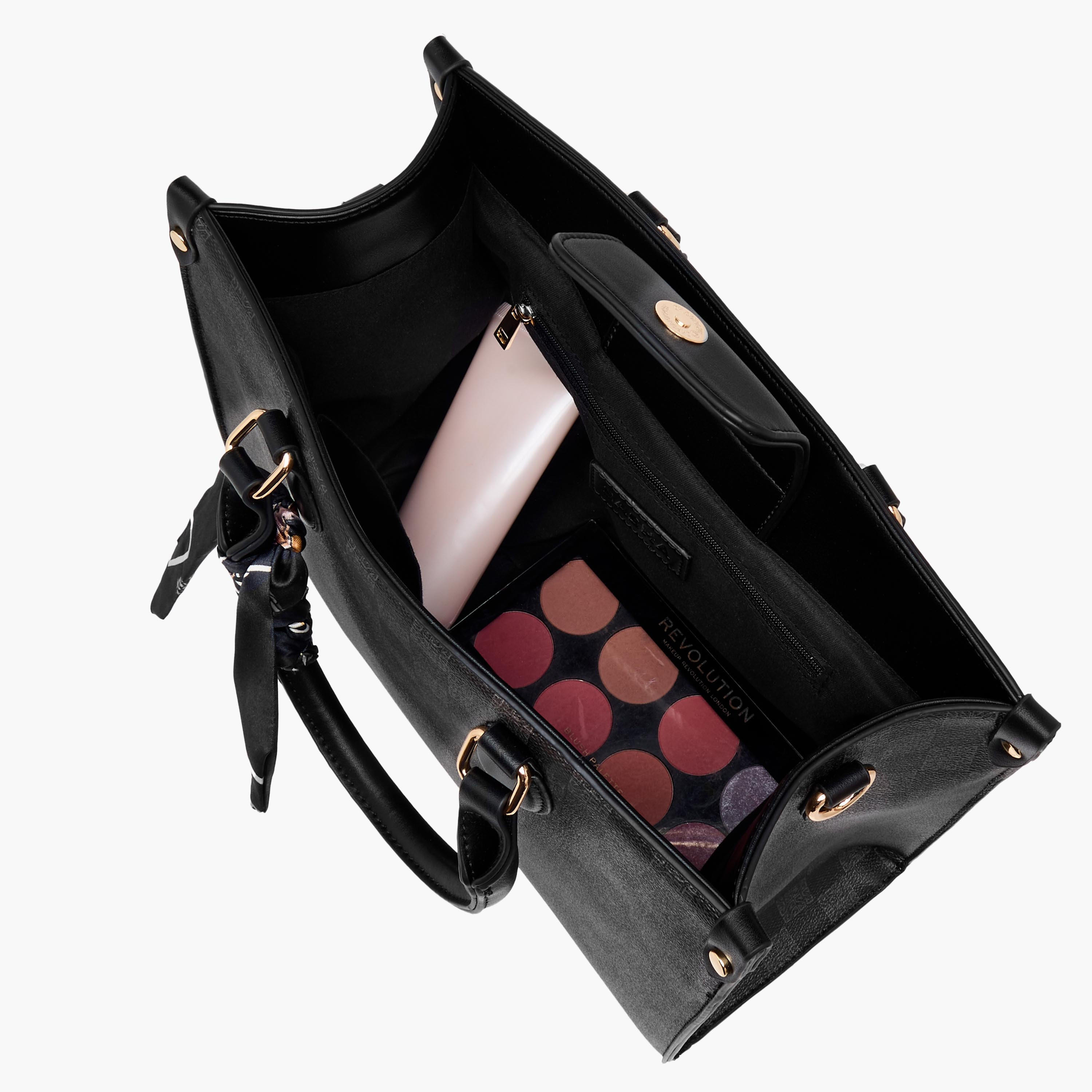 Sasha Tia Checked Tote Bag with Double Handle-women-bagsandwallets-handbags-image-10