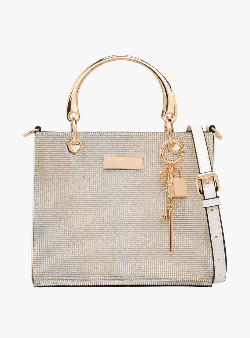 Sasha Tia Embellished Satchel Bag with Bag Charms-women-bagsandwallets-handbags-image-1