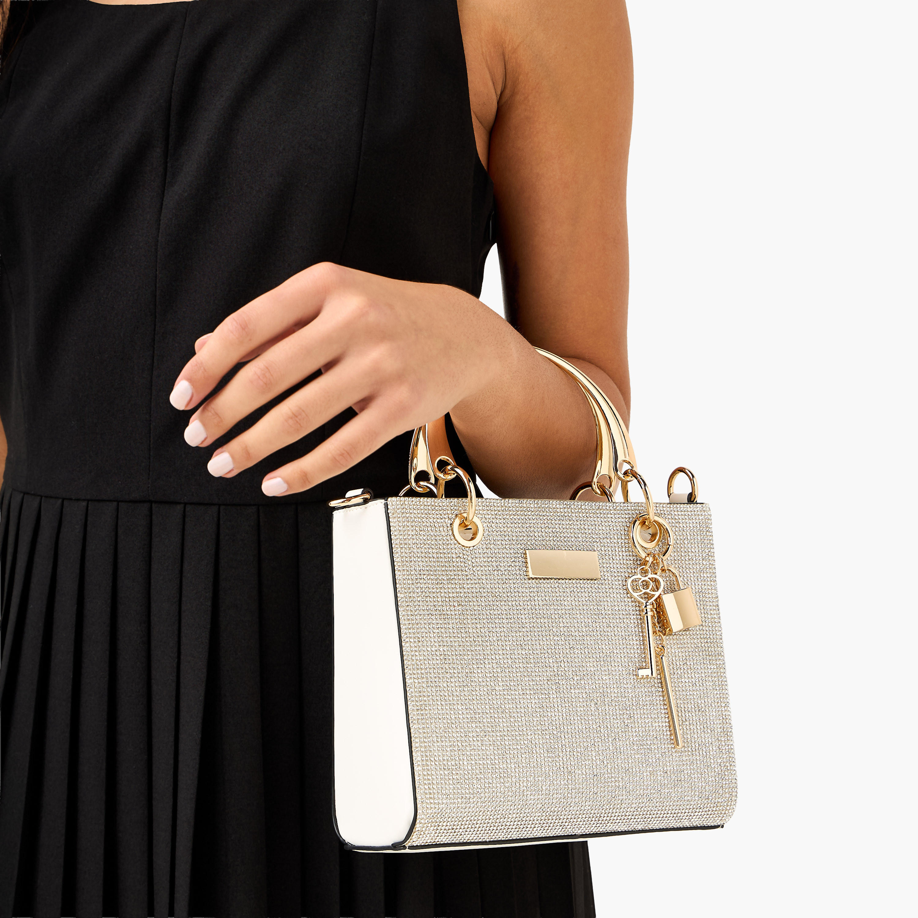 Sasha Tia Embellished Satchel Bag with Bag Charms-women-bagsandwallets-handbags-image-9