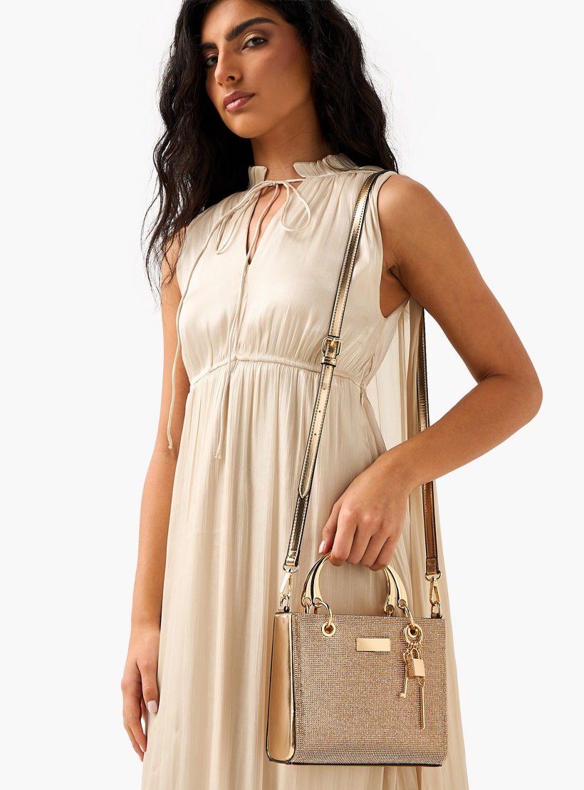 شنطة ساتشيل مزينة وبدلاية تيا من تاشا-women-bagsandwallets-handbags-image-2