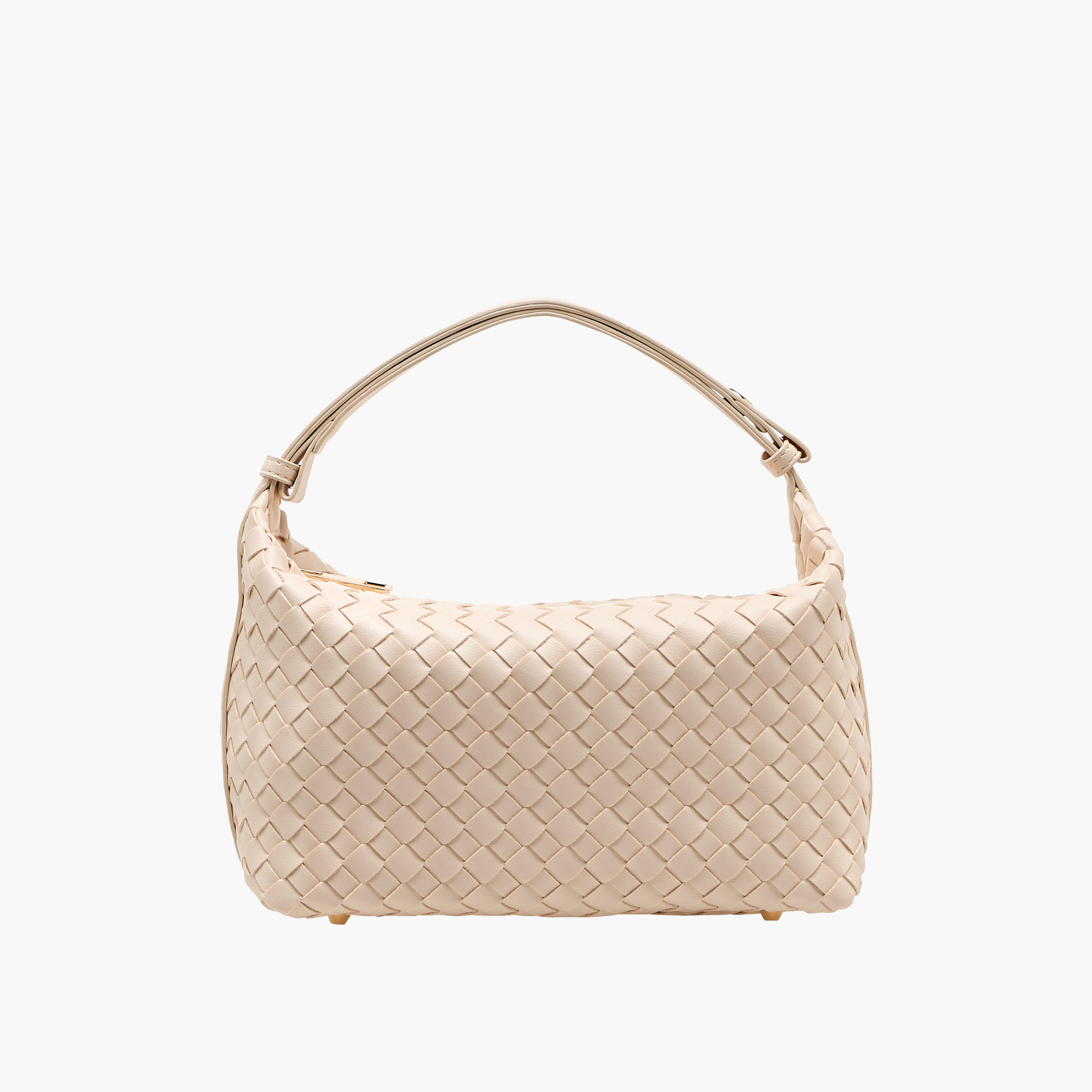 Sasha Tia Textured Shoulder Bag with Strap Handle-women-bagsandwallets-handbags-image-1