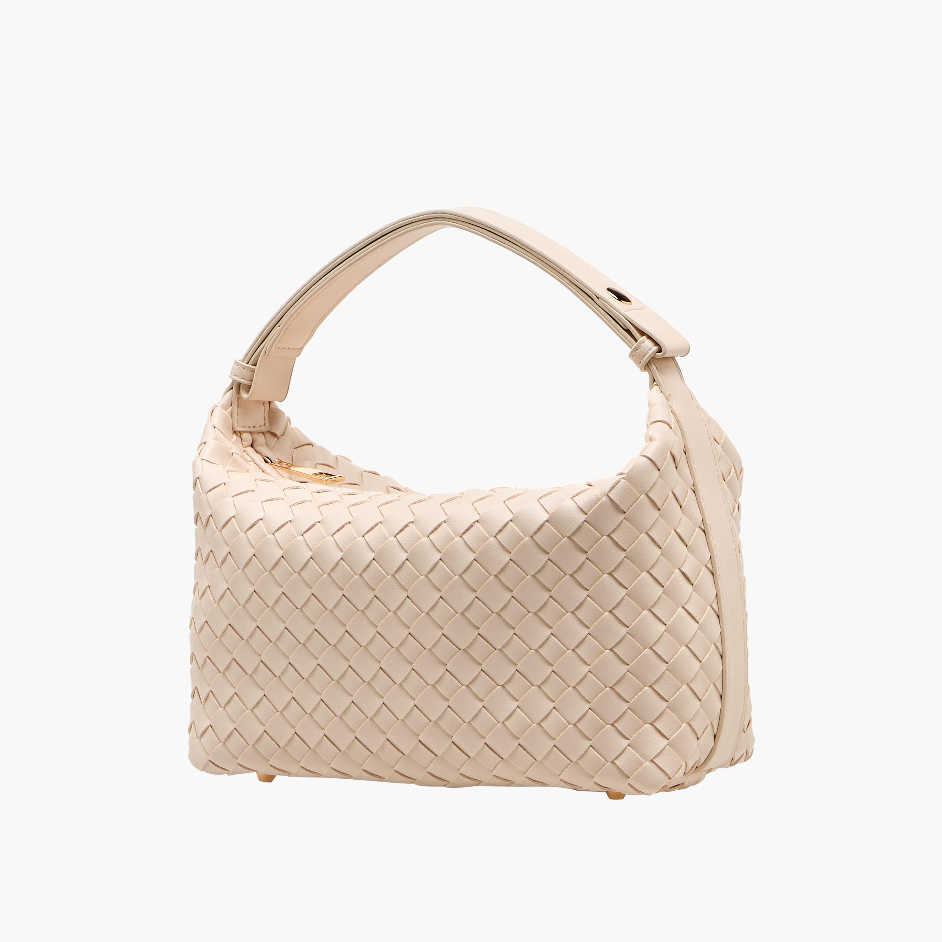 Sasha Tia Textured Shoulder Bag with Strap Handle-women-bagsandwallets-handbags-image-2