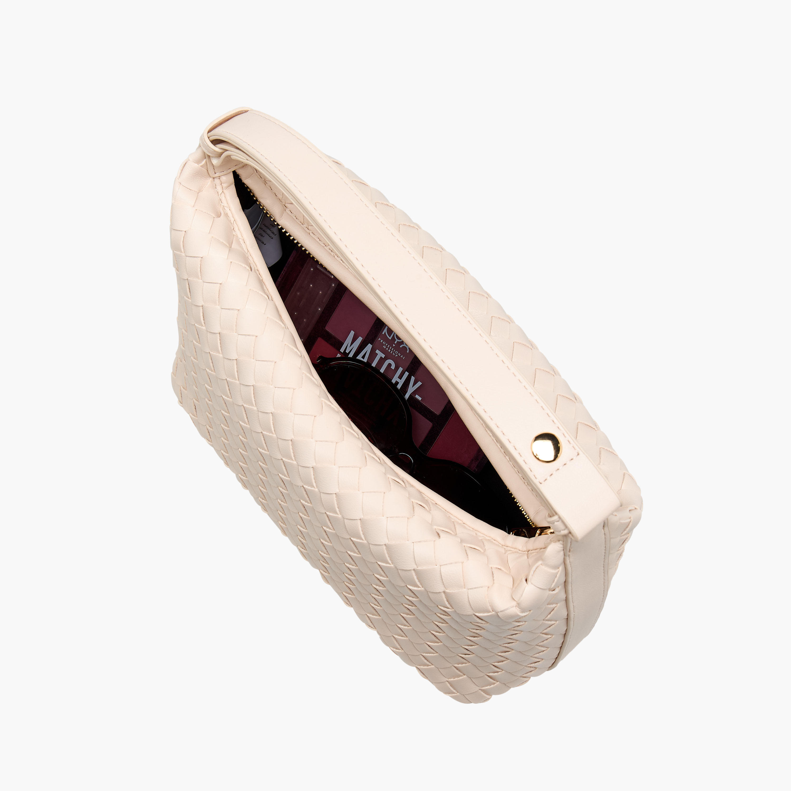 Sasha Tia Textured Shoulder Bag with Strap Handle-women-bagsandwallets-handbags-image-7