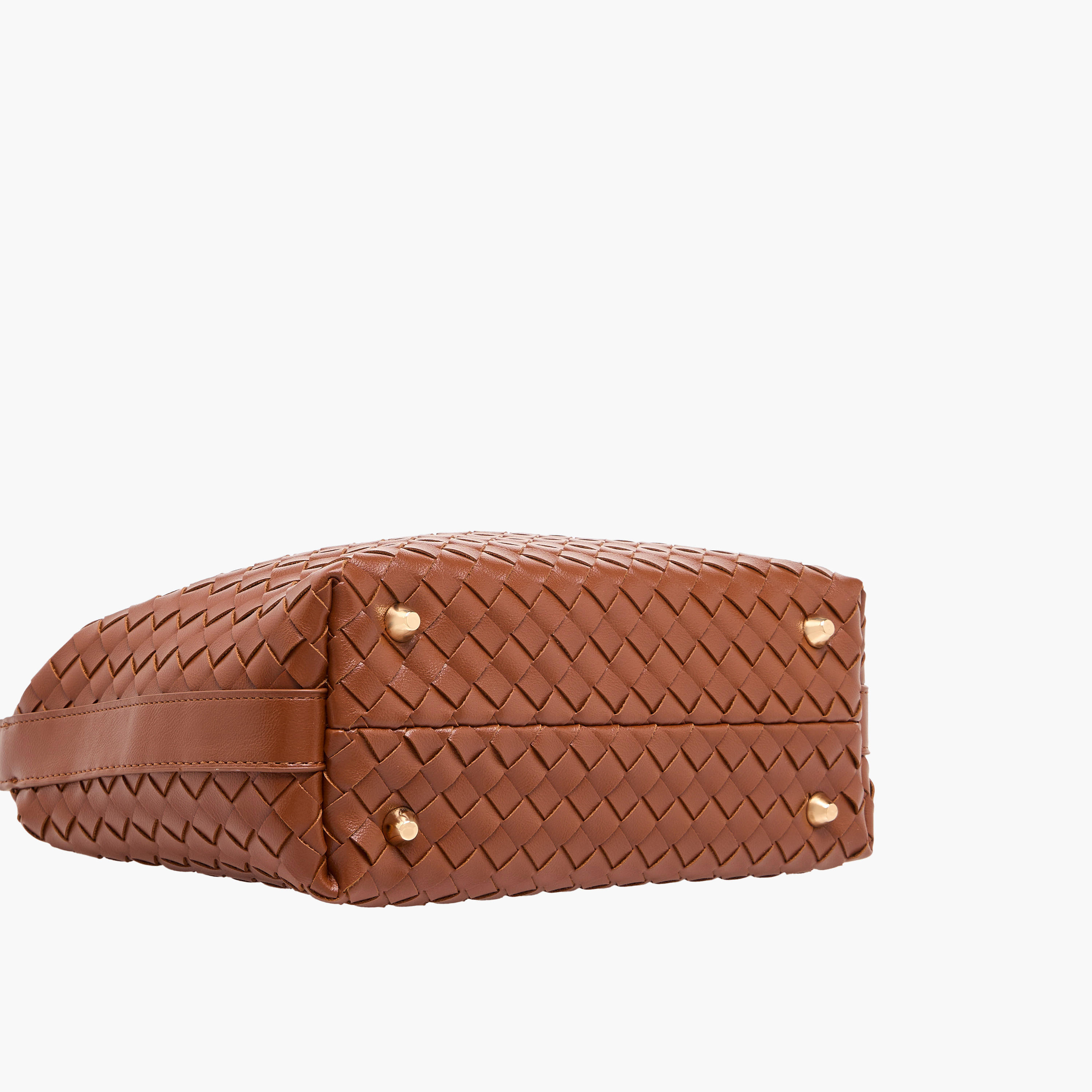Sasha Tia Textured Shoulder Bag with Strap Handle-women-bagsandwallets-handbags-image-7