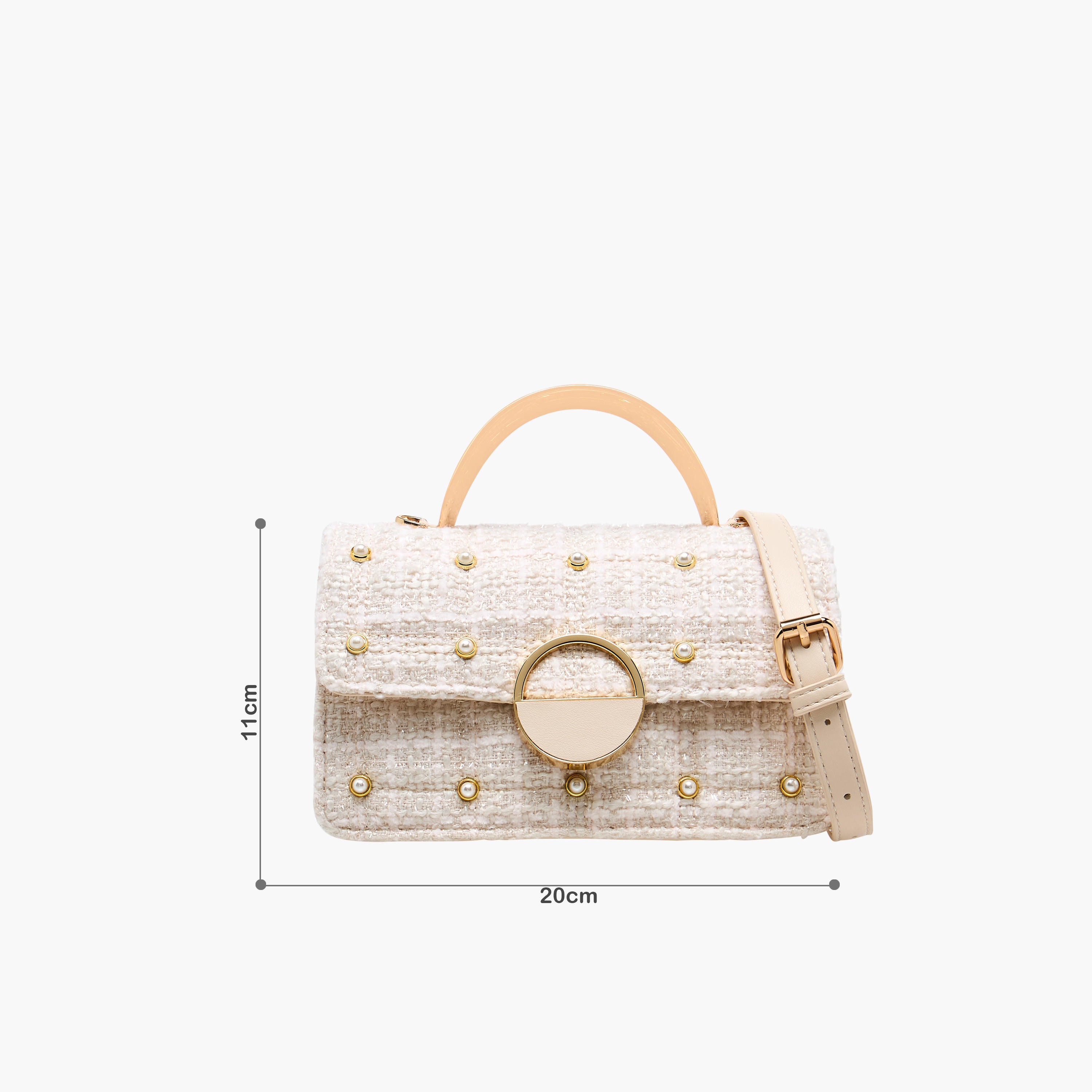Sasha Tia Embellished Crossbody Bag with Detachable Strap-women-bagsandwallets-handbags-image-2