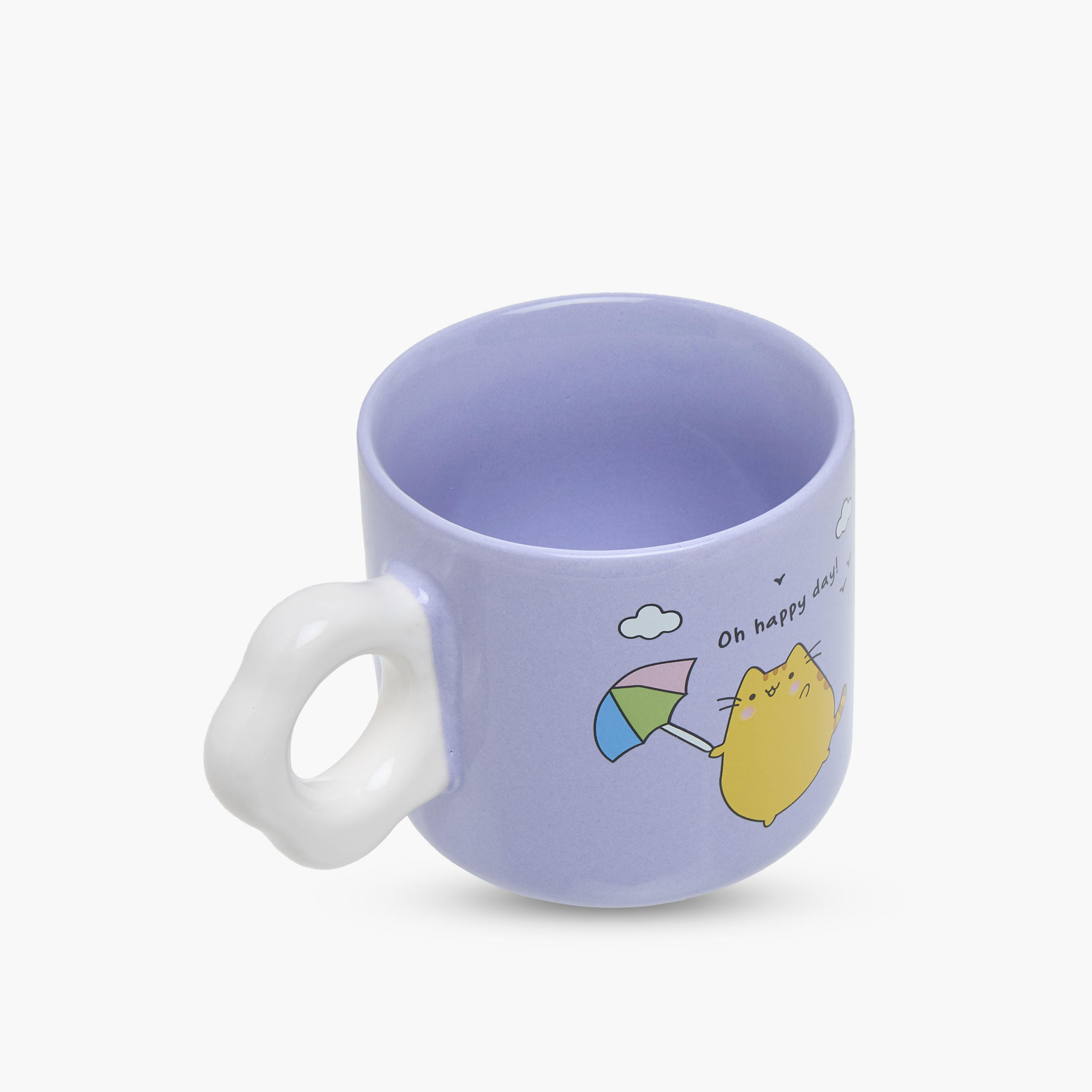 Cat Print Bone China Mug with Handle - 320 ml-household-dining-teaandcoffee-mugsandcups-image-2