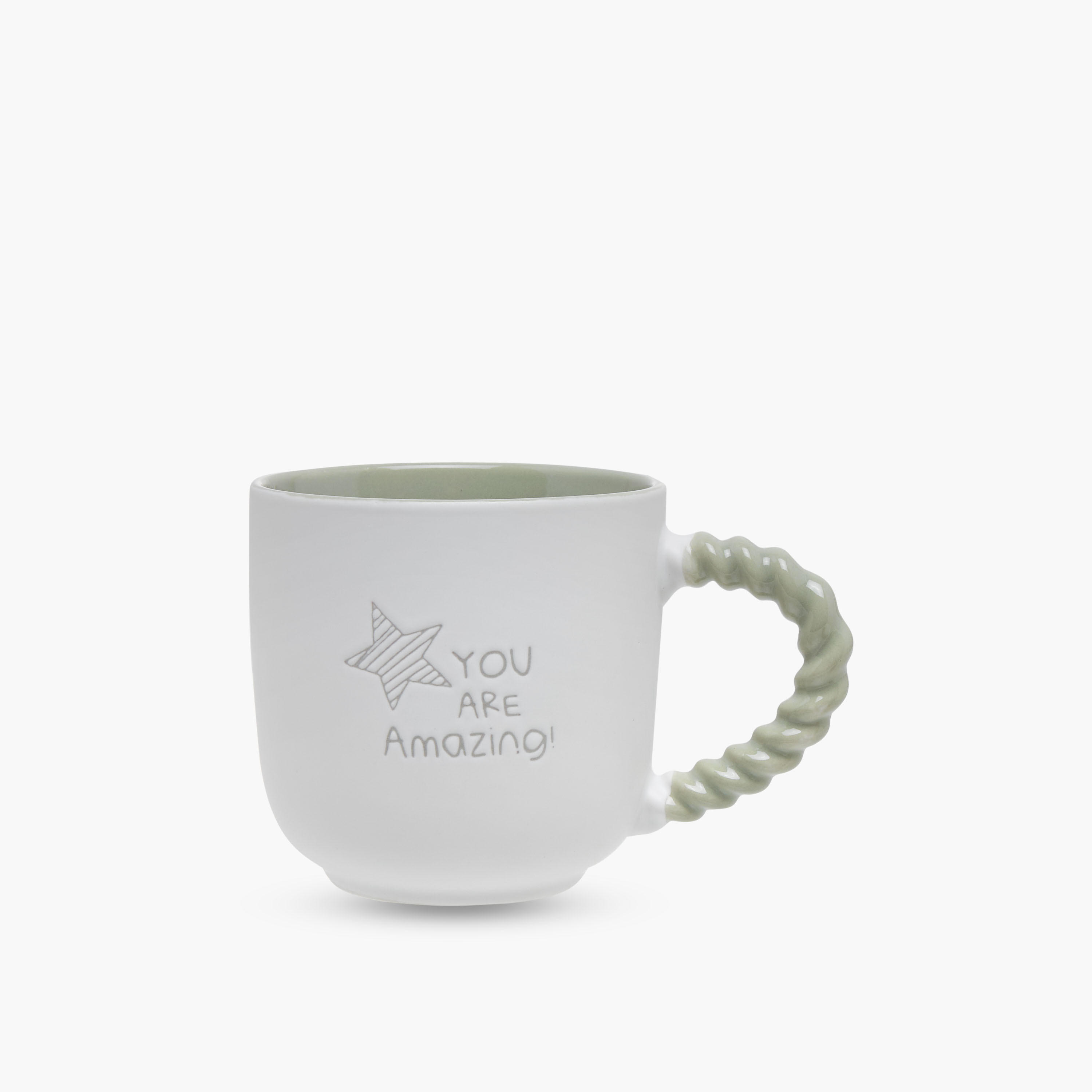Slogan Print Bone China Mug with Twisted Handle - 510 ml-household-dining-teaandcoffee-mugsandcups-image-1