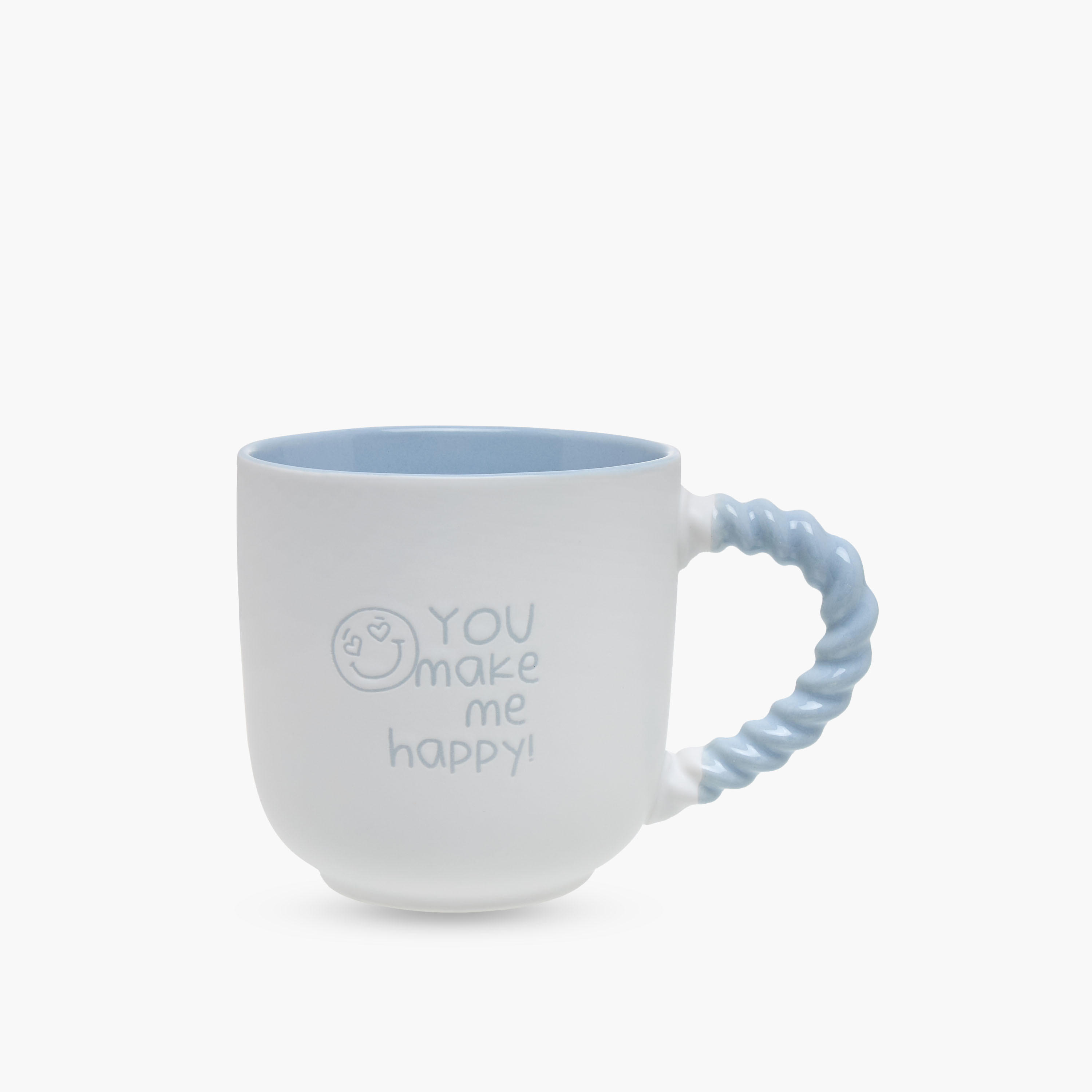 Slogan Print Bone China Mug with Twisted Handle - 510 ml-household-dining-teaandcoffee-mugsandcups-image-1