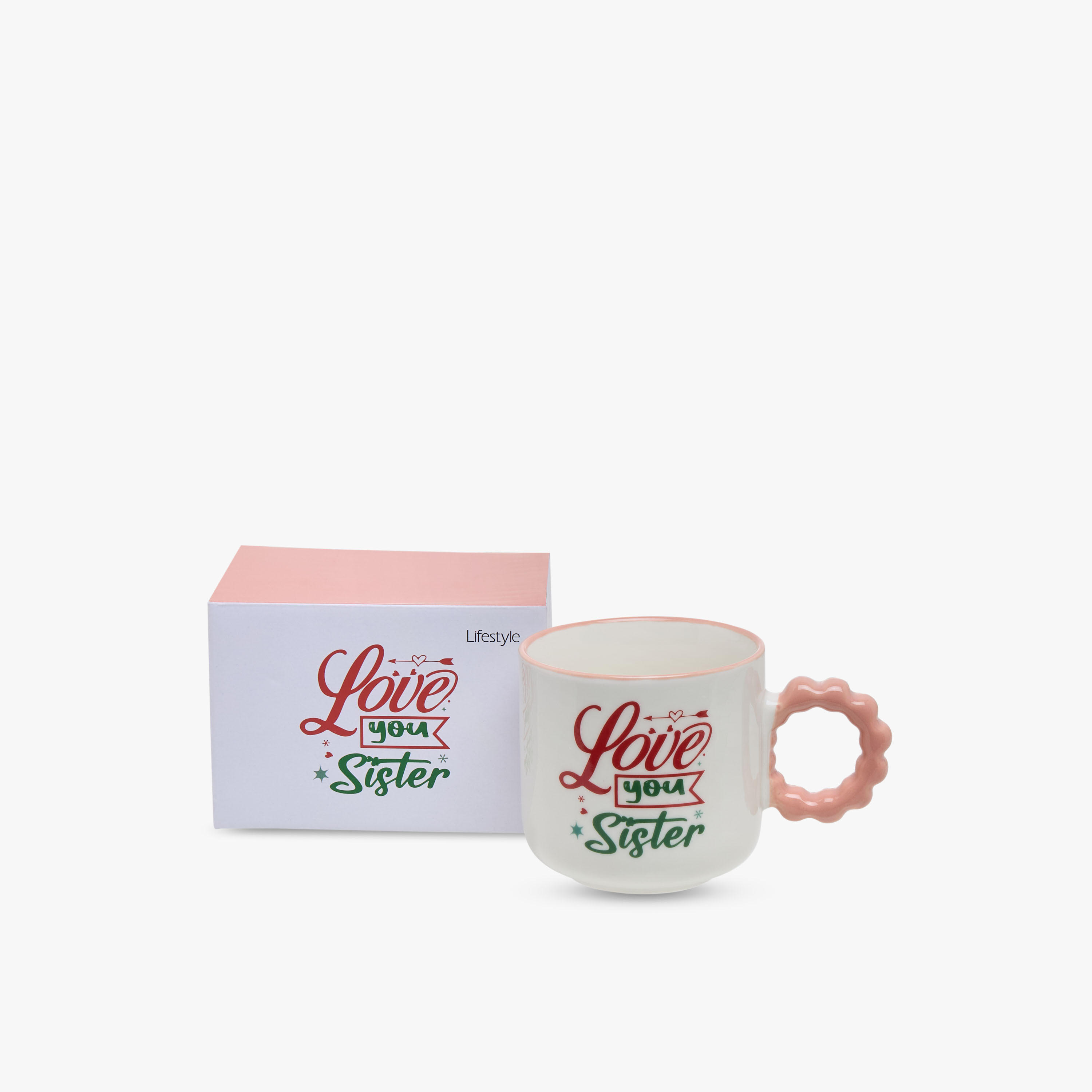 Slogan Print Bone China Mug with Twisted Handle - 320 ml-household-dining-teaandcoffee-mugsandcups-image-4