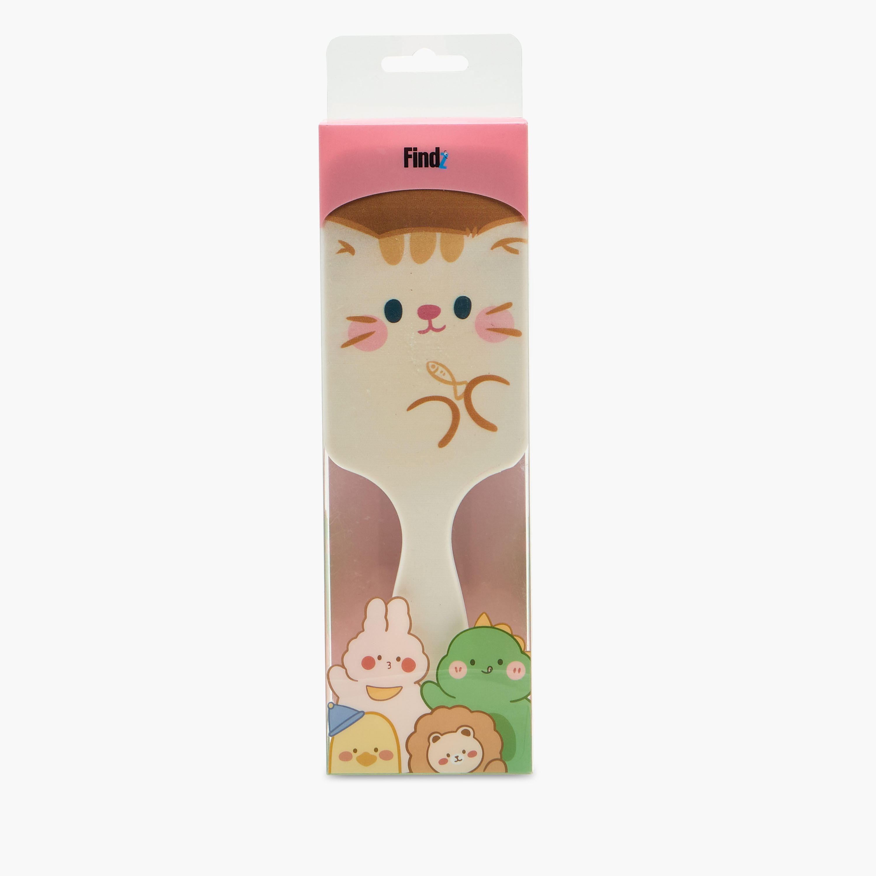 Cat Print Paddle Hairbrush-women-hairaccessories-brushesandcombs-image-6
