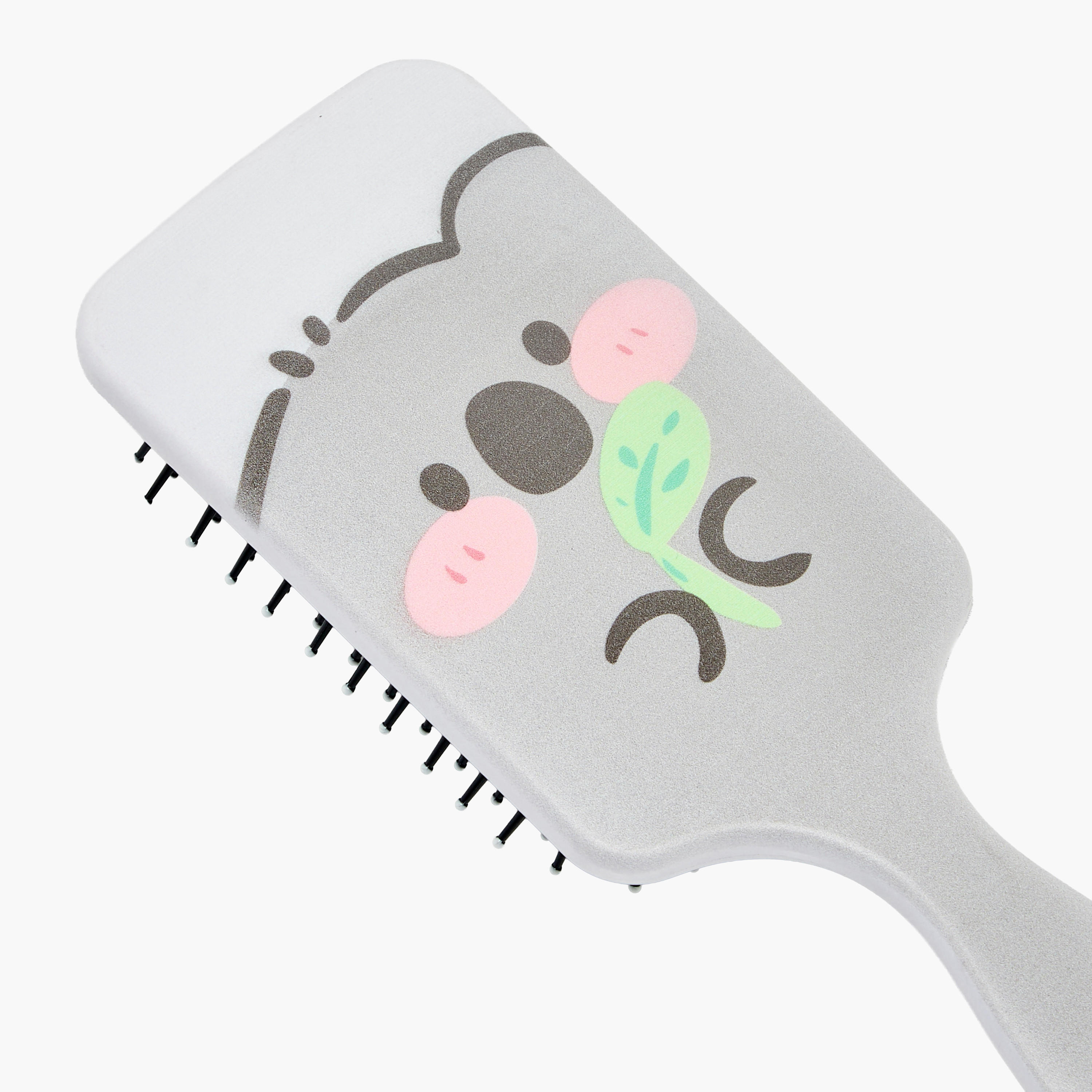 Koala Print Paddle Hairbrush-women-hairaccessories-brushesandcombs-image-4