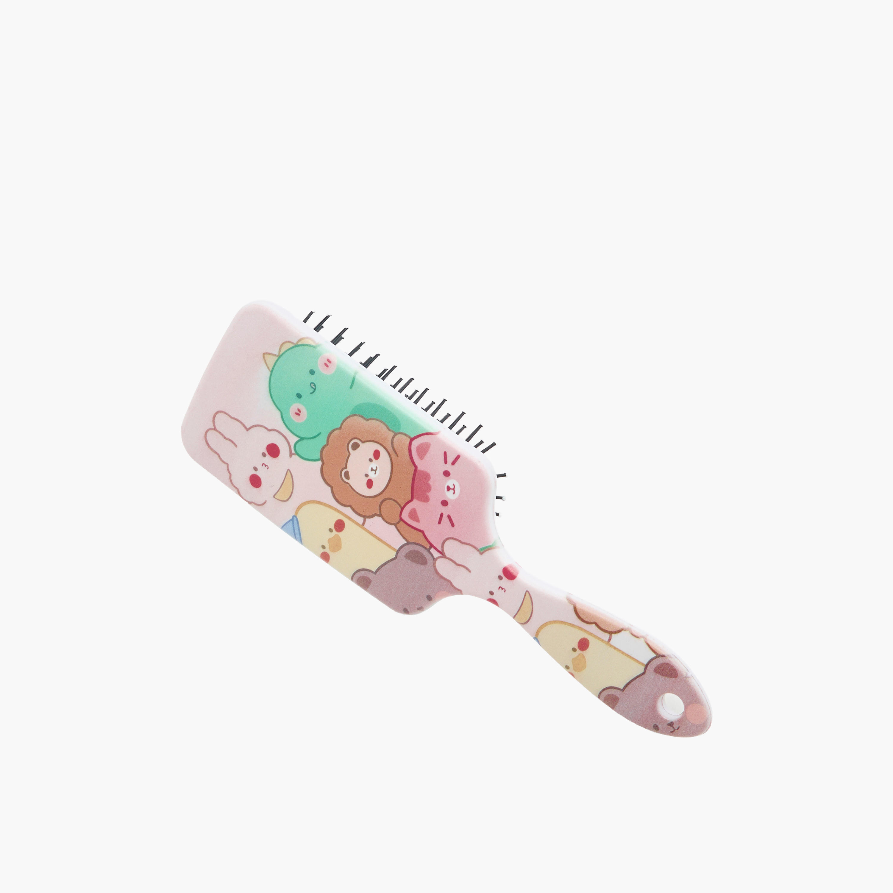 Printed Paddle Hairbrush-women-hairaccessories-brushesandcombs-image-1