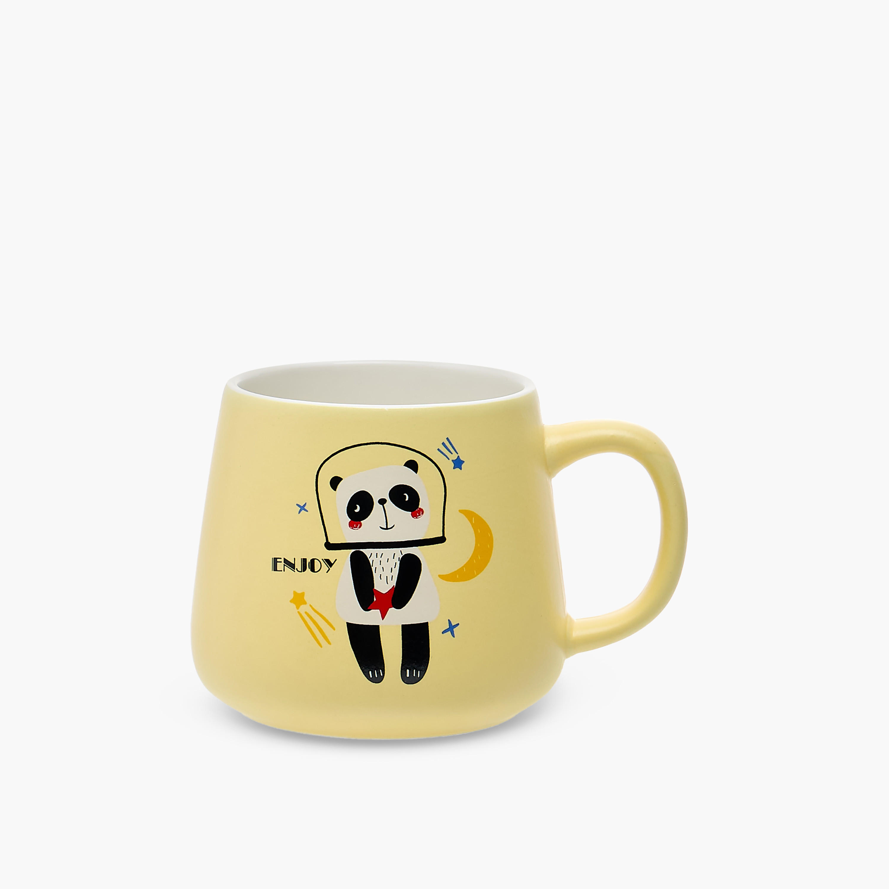 Panda Print Bone China Mug with Handle-household-dining-teaandcoffee-mugsandcups-image-1