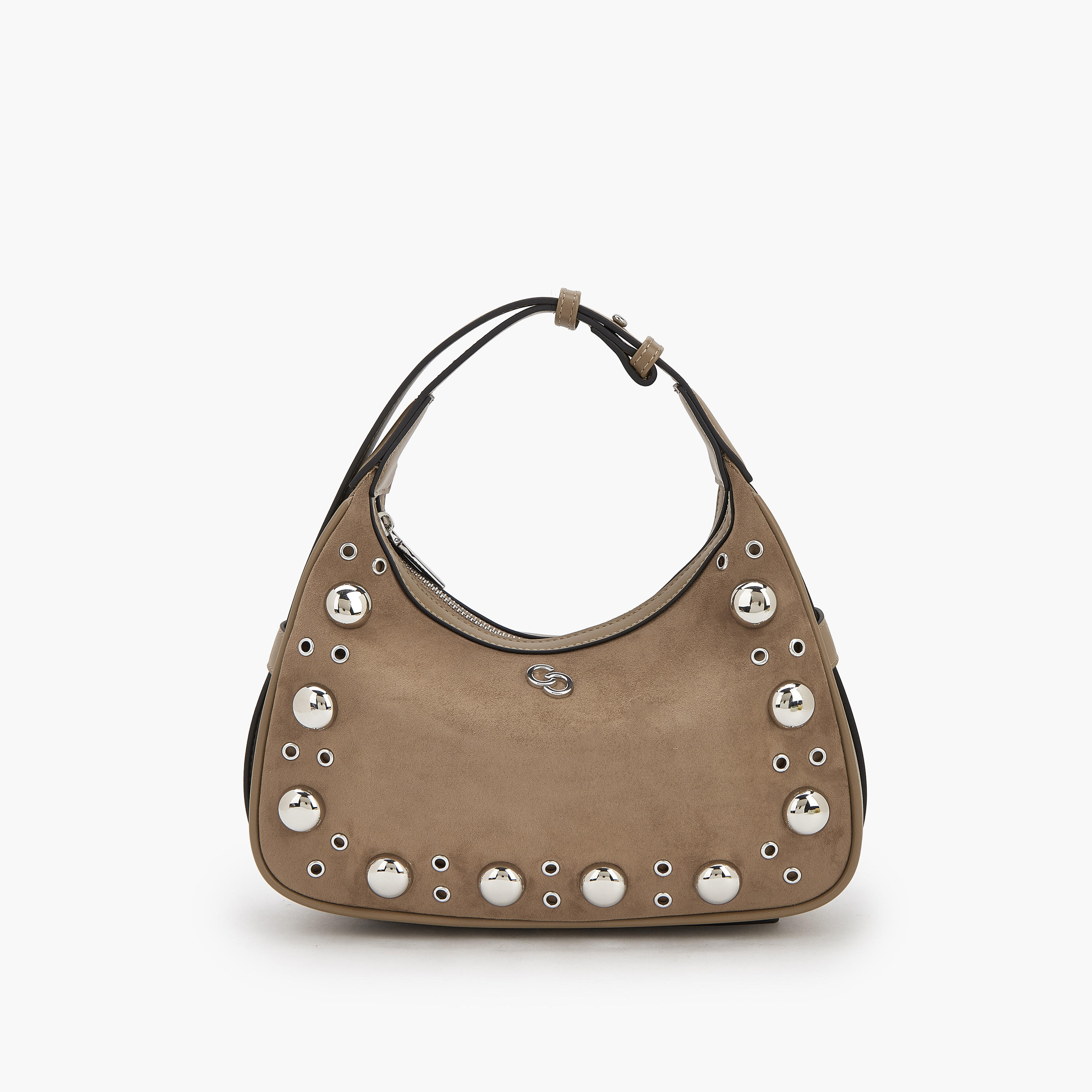 شنطة كتف مرصعة بسحاب إغلاق من سيليست-women-bagsandwallets-handbags-image-1