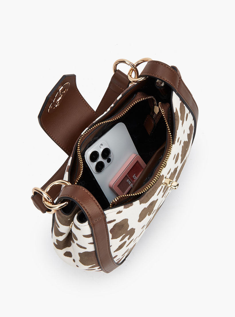 Celeste Animal Print Shoulder Bag with Twist Lock Closure-women-bagsandwallets-handbags-image-8