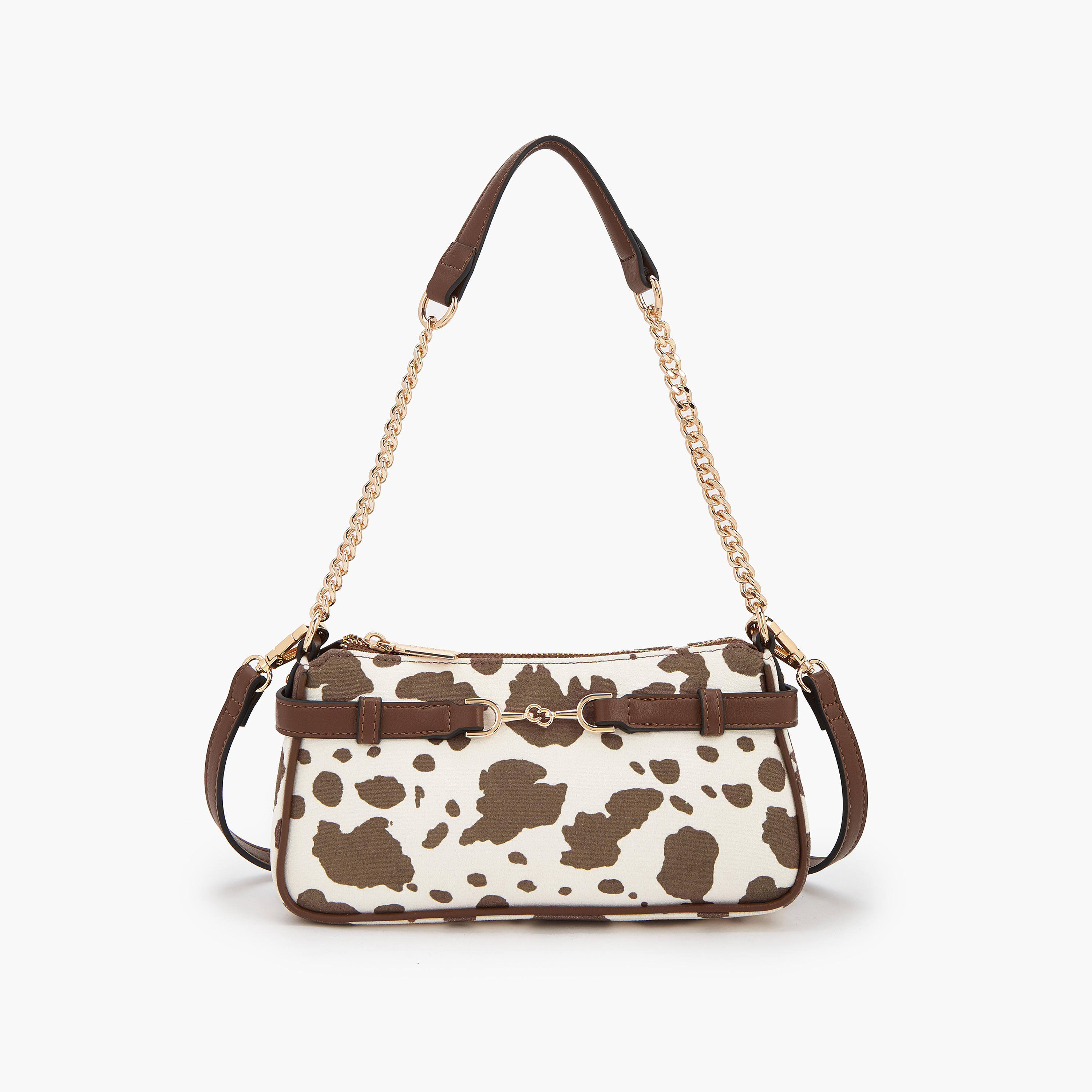 شنطة كروس بودي بسحاب إغلاق وطبعات حيوانات من سيليست-women-bagsandwallets-handbags-image-1