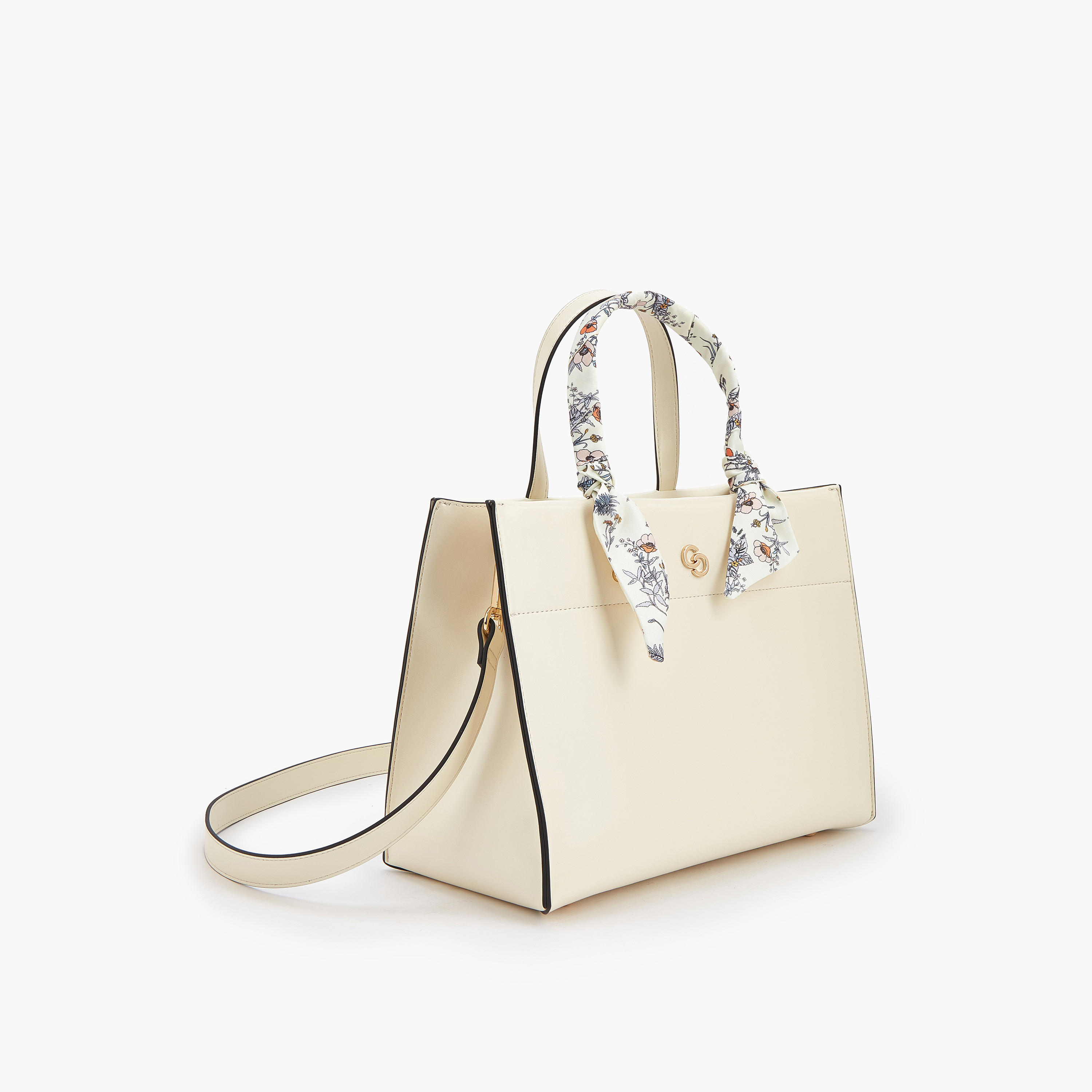 شنطة توتي بمقابض مزدوجة ووشاح من سيليست-women-bagsandwallets-handbags-image-4