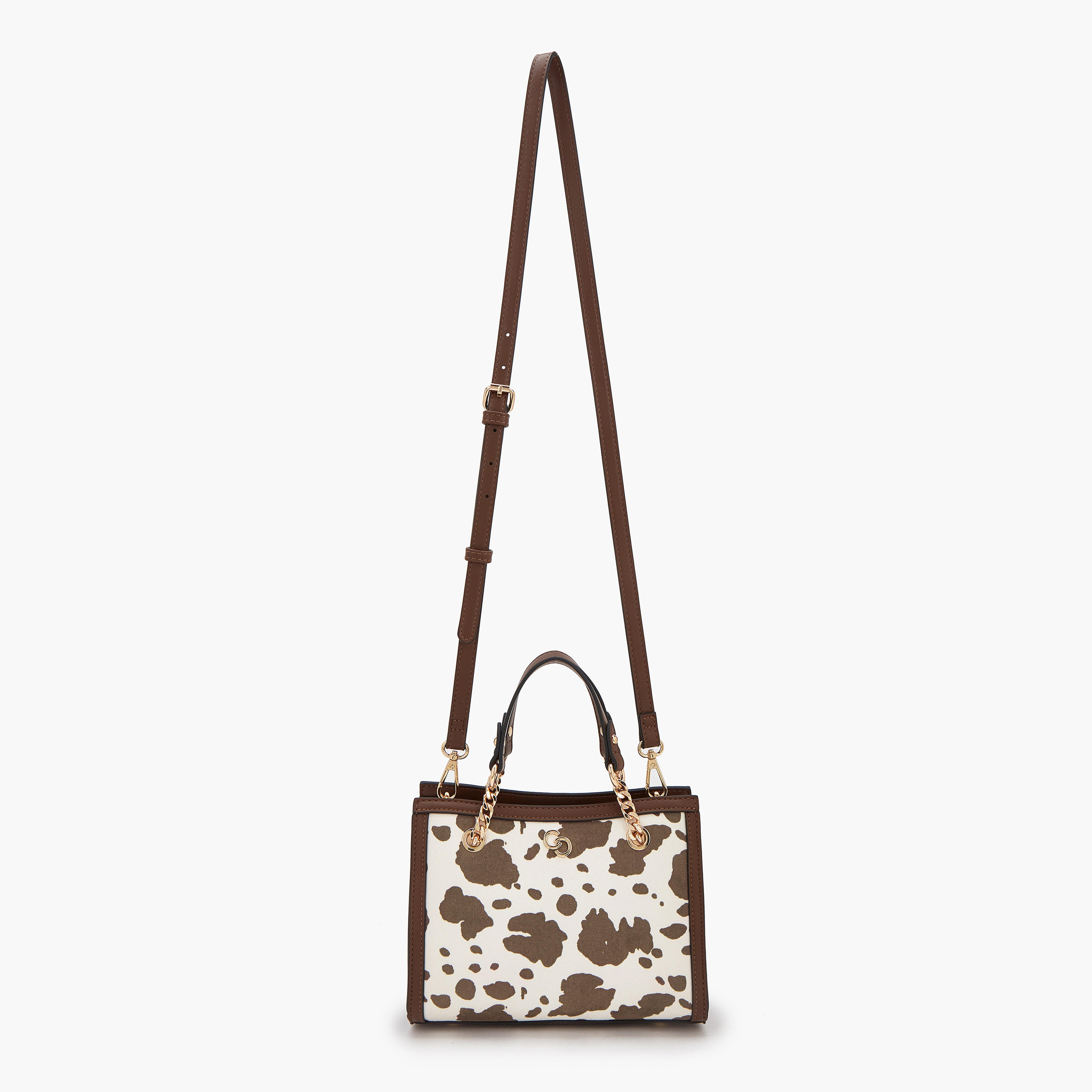 شنطة توتي بمقابض سلسلة وطبعات حيوانات من سيليست-women-bagsandwallets-handbags-image-6