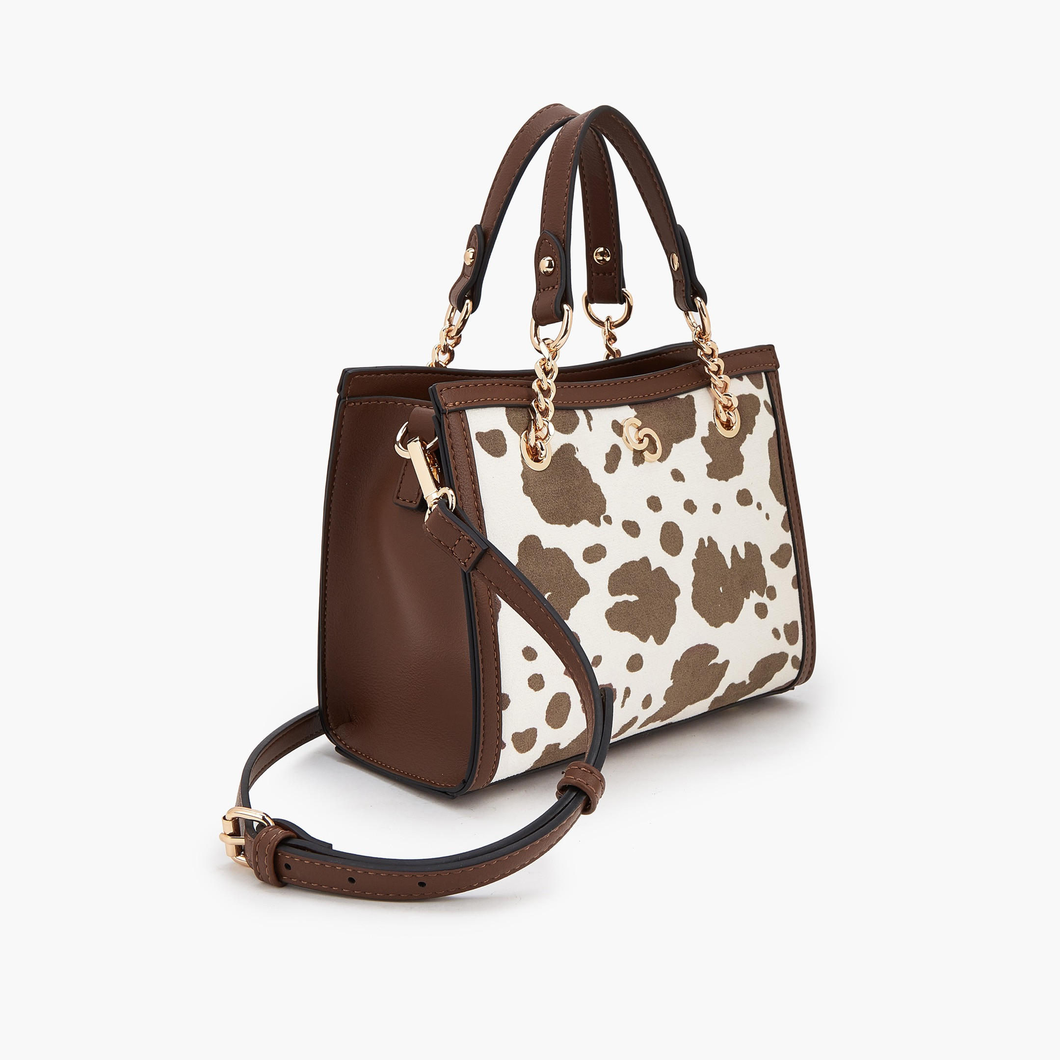 شنطة توتي بمقابض سلسلة وطبعات حيوانات من سيليست-women-bagsandwallets-handbags-image-4