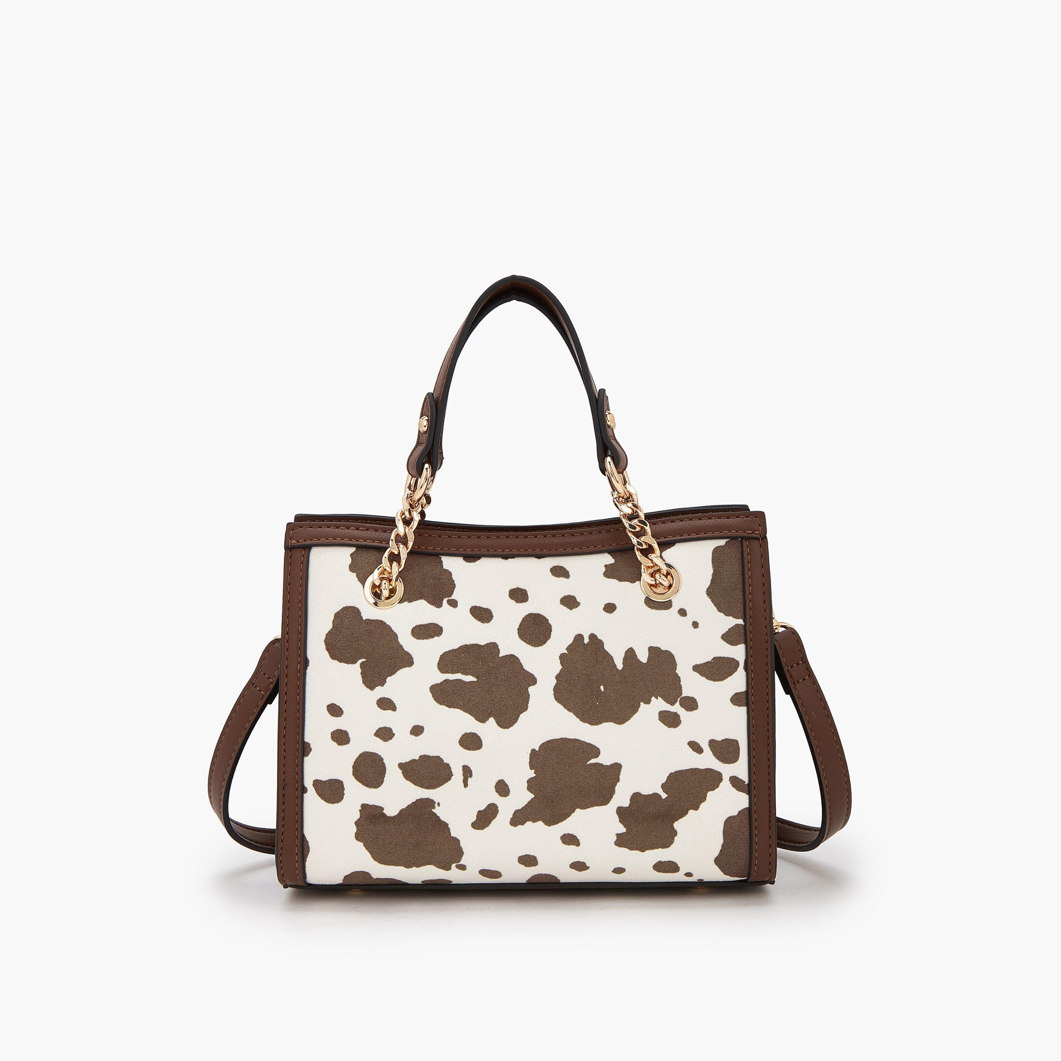شنطة توتي بمقابض سلسلة وطبعات حيوانات من سيليست-women-bagsandwallets-handbags-image-5