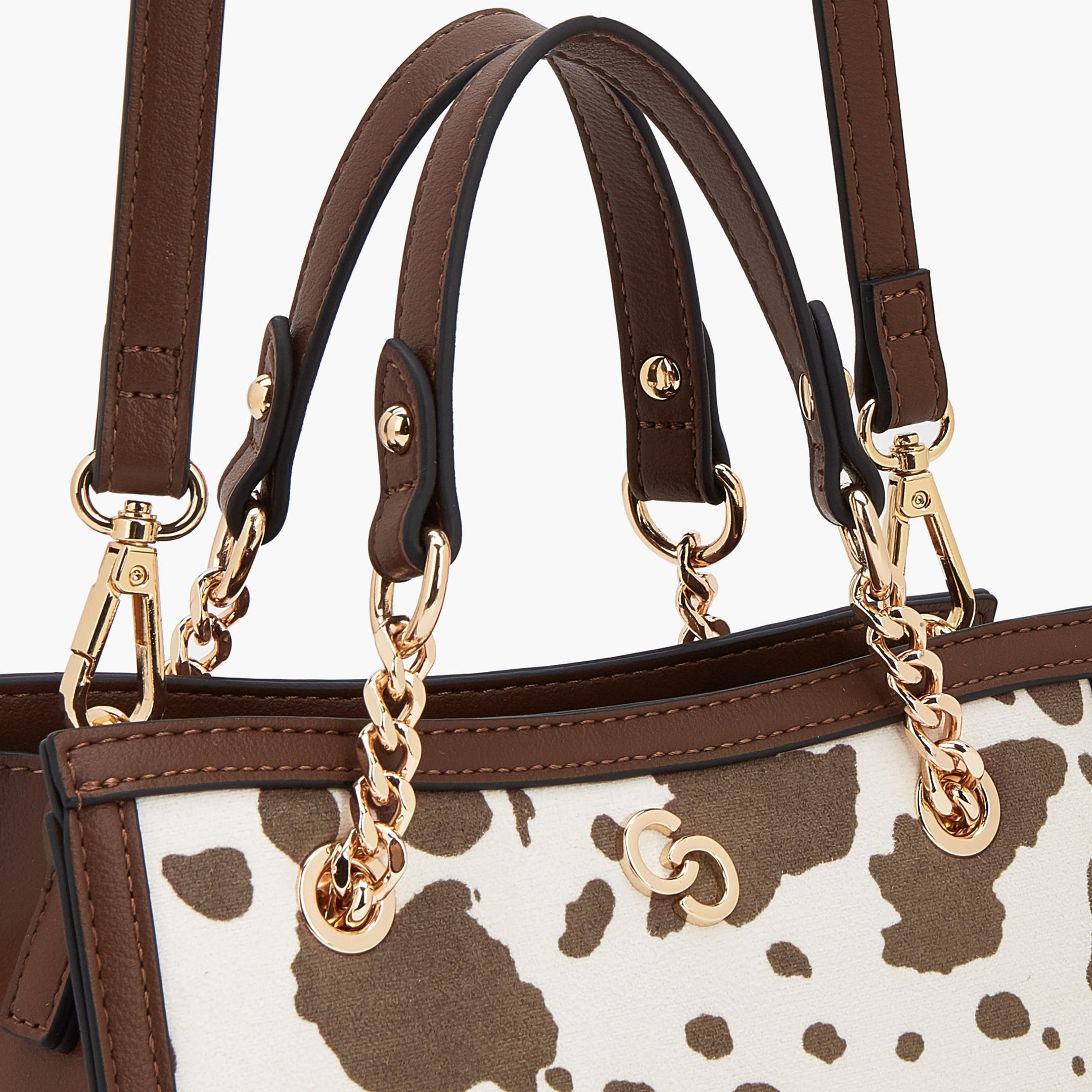 شنطة توتي بمقابض سلسلة وطبعات حيوانات من سيليست-women-bagsandwallets-handbags-image-6