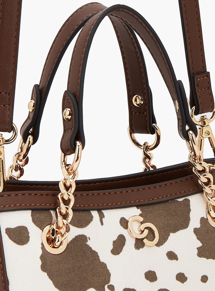 شنطة توتي بمقابض سلسلة وطبعات حيوانات من سيليست-women-bagsandwallets-handbags-image-6